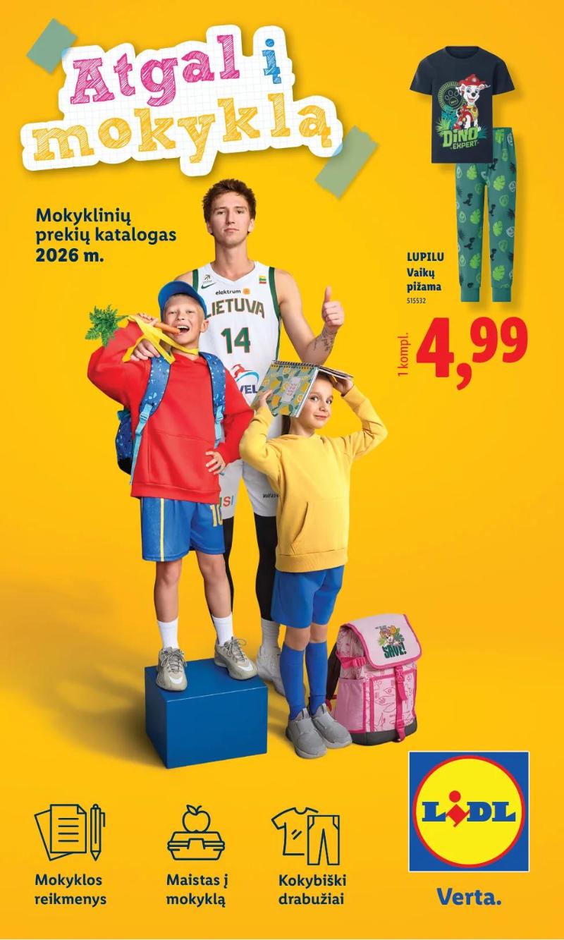Lidl akcijos 20.07.2026–06.09.2026