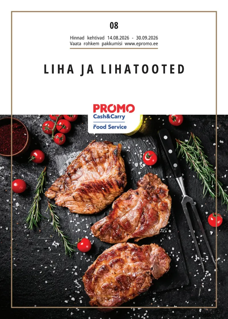 PROMO Cash&Carry offers 14.08.2026–30.09.2026