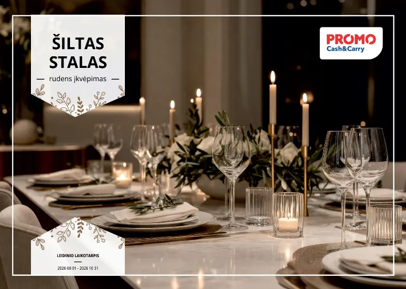 PROMO Cash&Carry offers 01.08.2026–31.10.2026