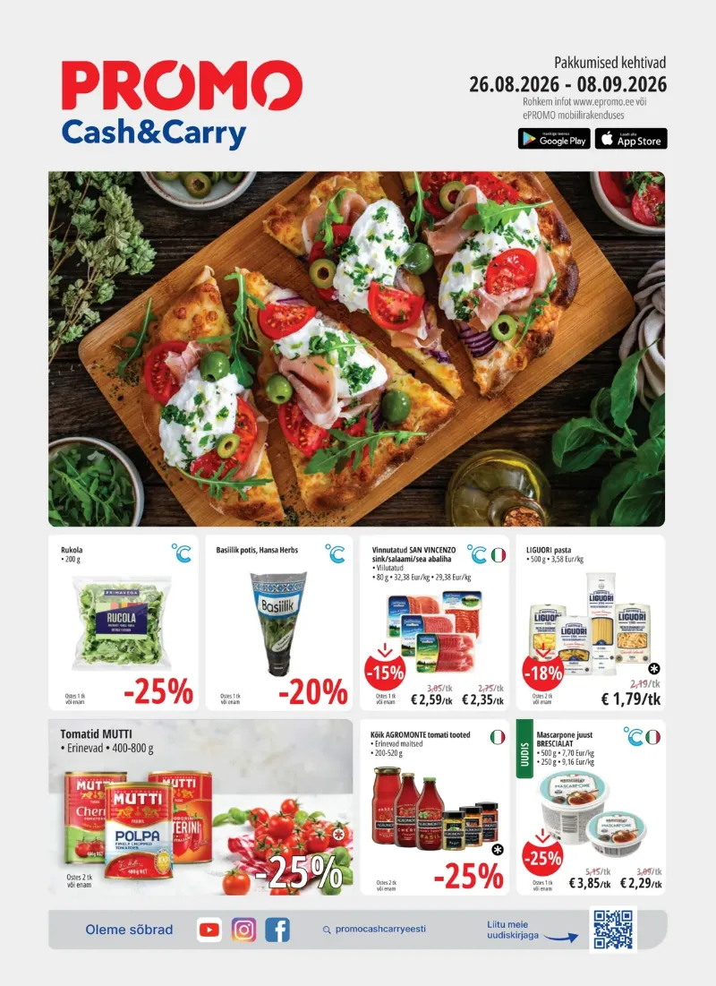 PROMO Cash&Carry offers 26.08.2026–08.09.2026