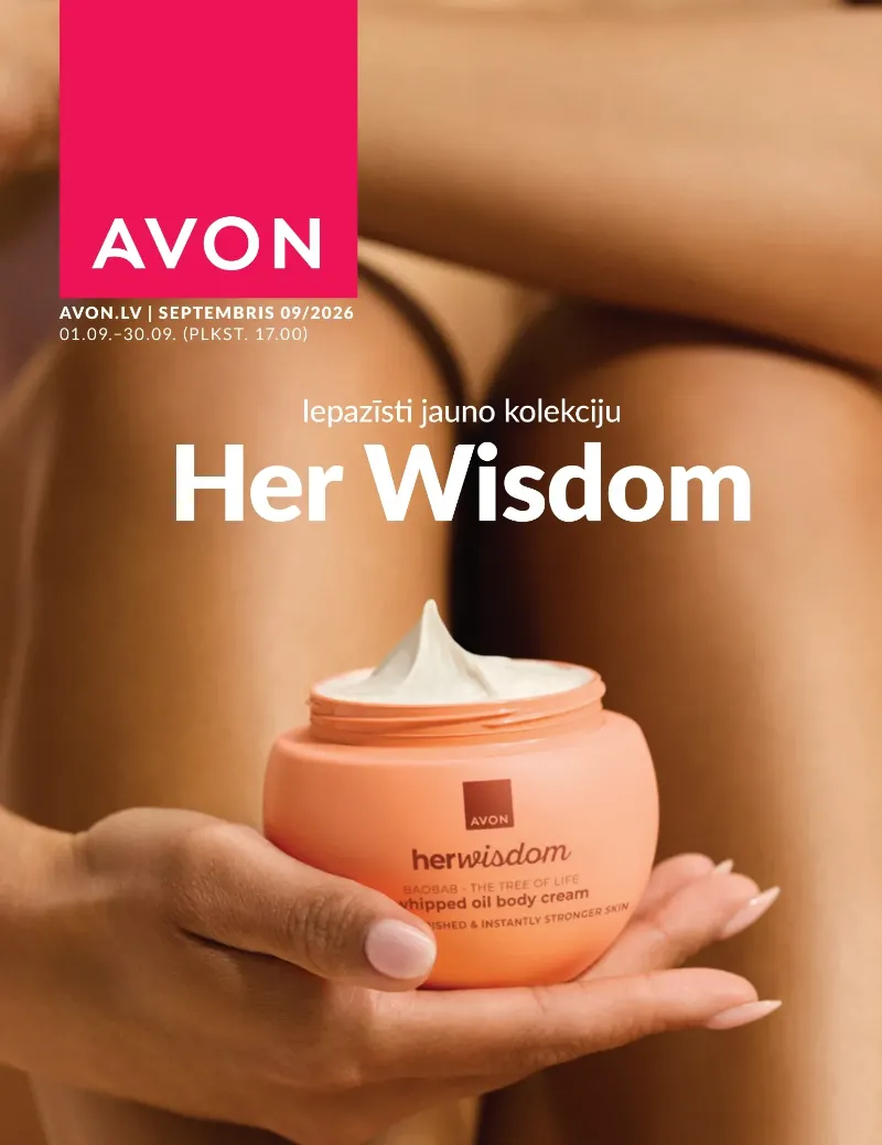 Avon akcijas 01.09.2026–30.09.2026