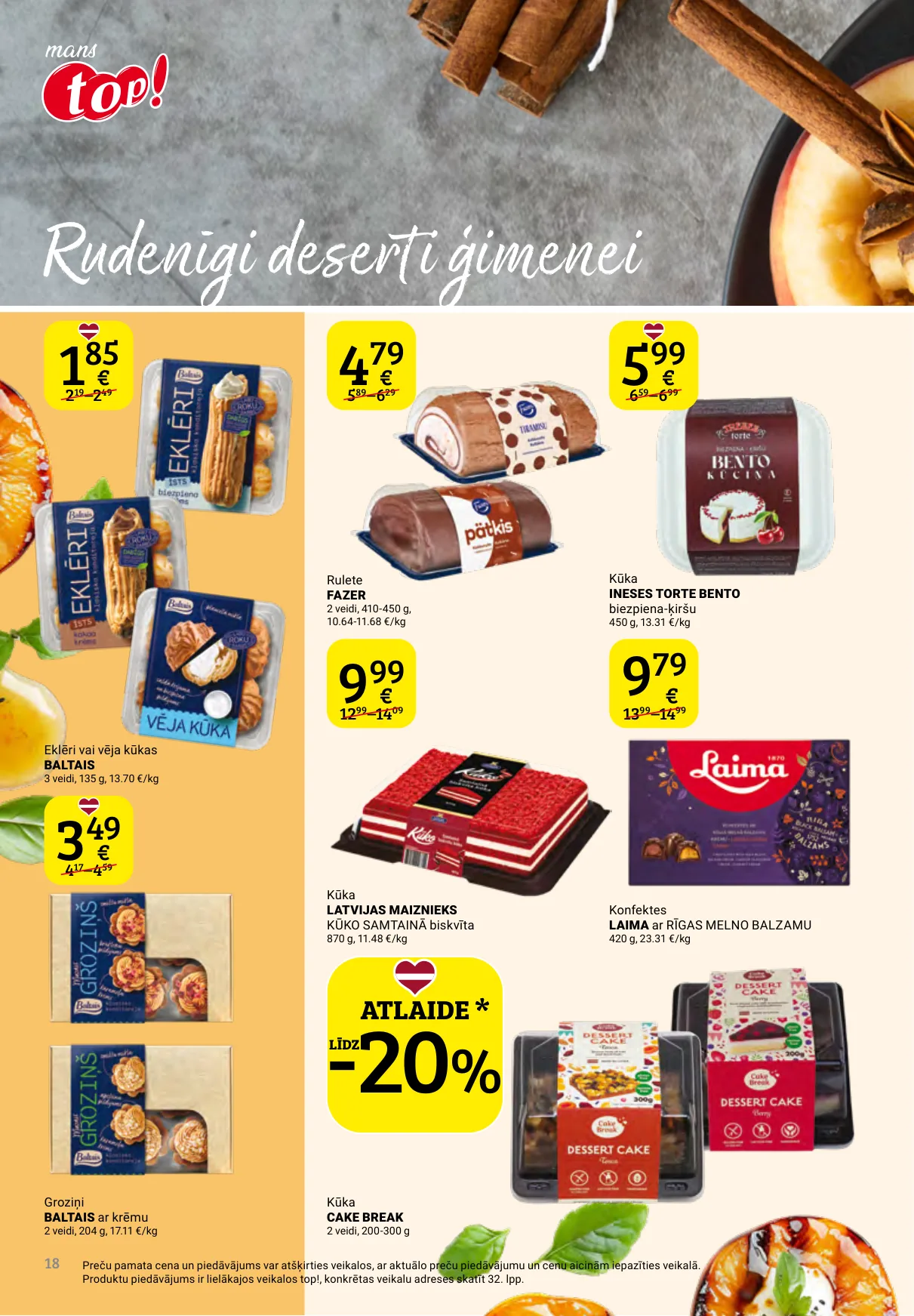 Top! akcijas — 18