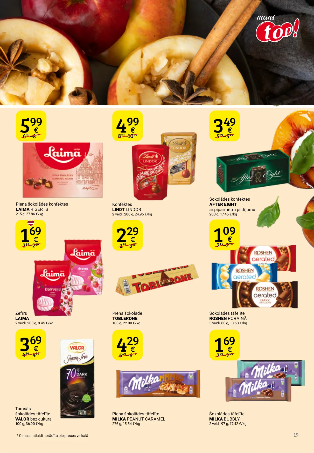 Top! akcijas — 19
