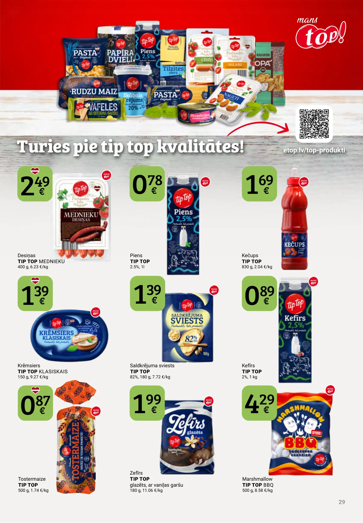 Top! akcijas — 29