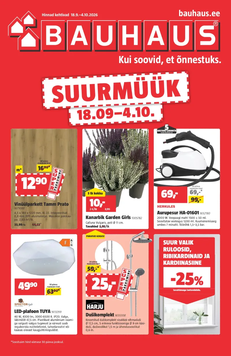 Bauhaus offers 18.09.2026–04.10.2026