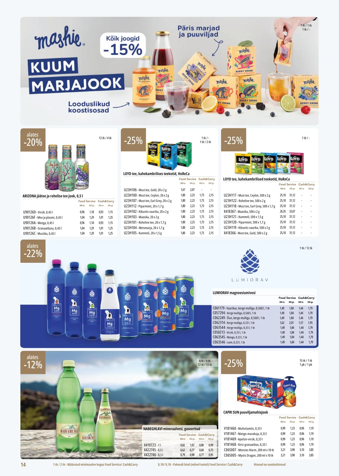 PROMO Cash&Carry kampaaniad — 14
