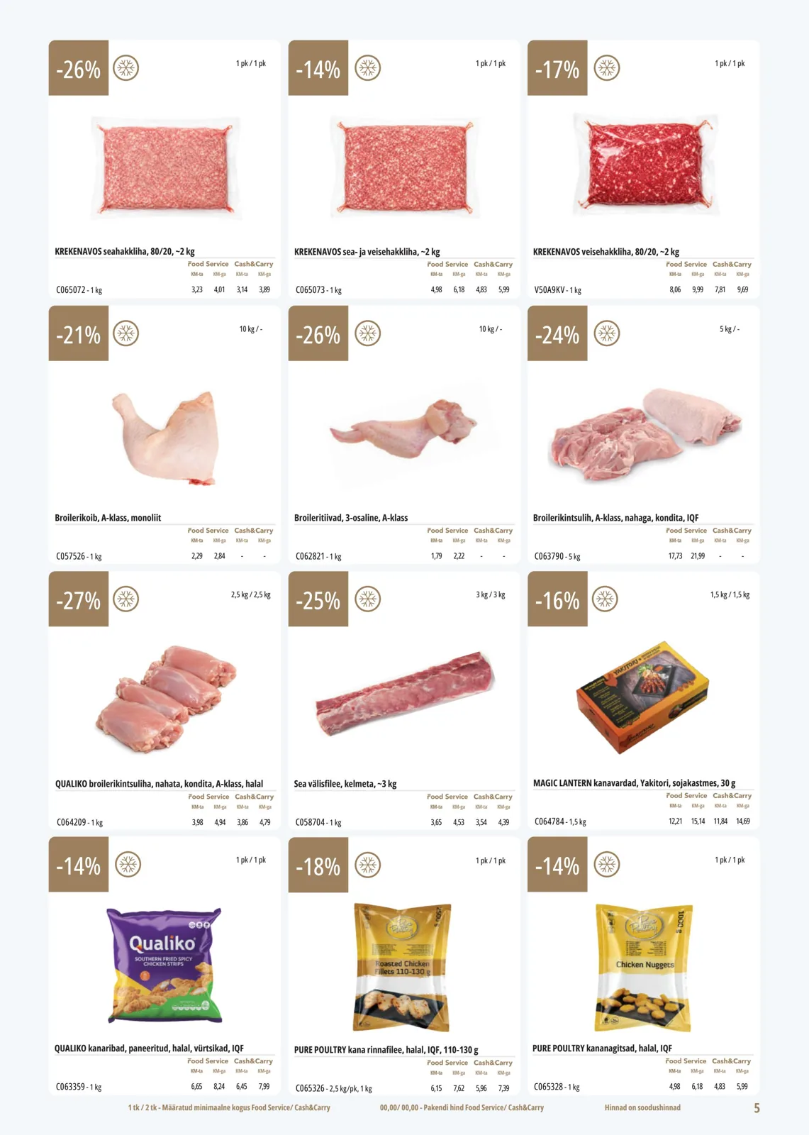 PROMO Cash&Carry kampaaniad — 5