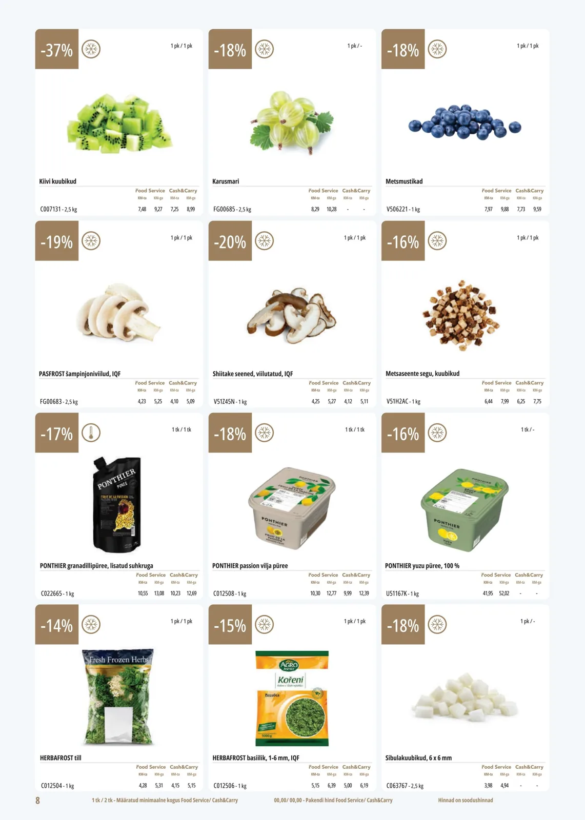 PROMO Cash&Carry kampaaniad — 8