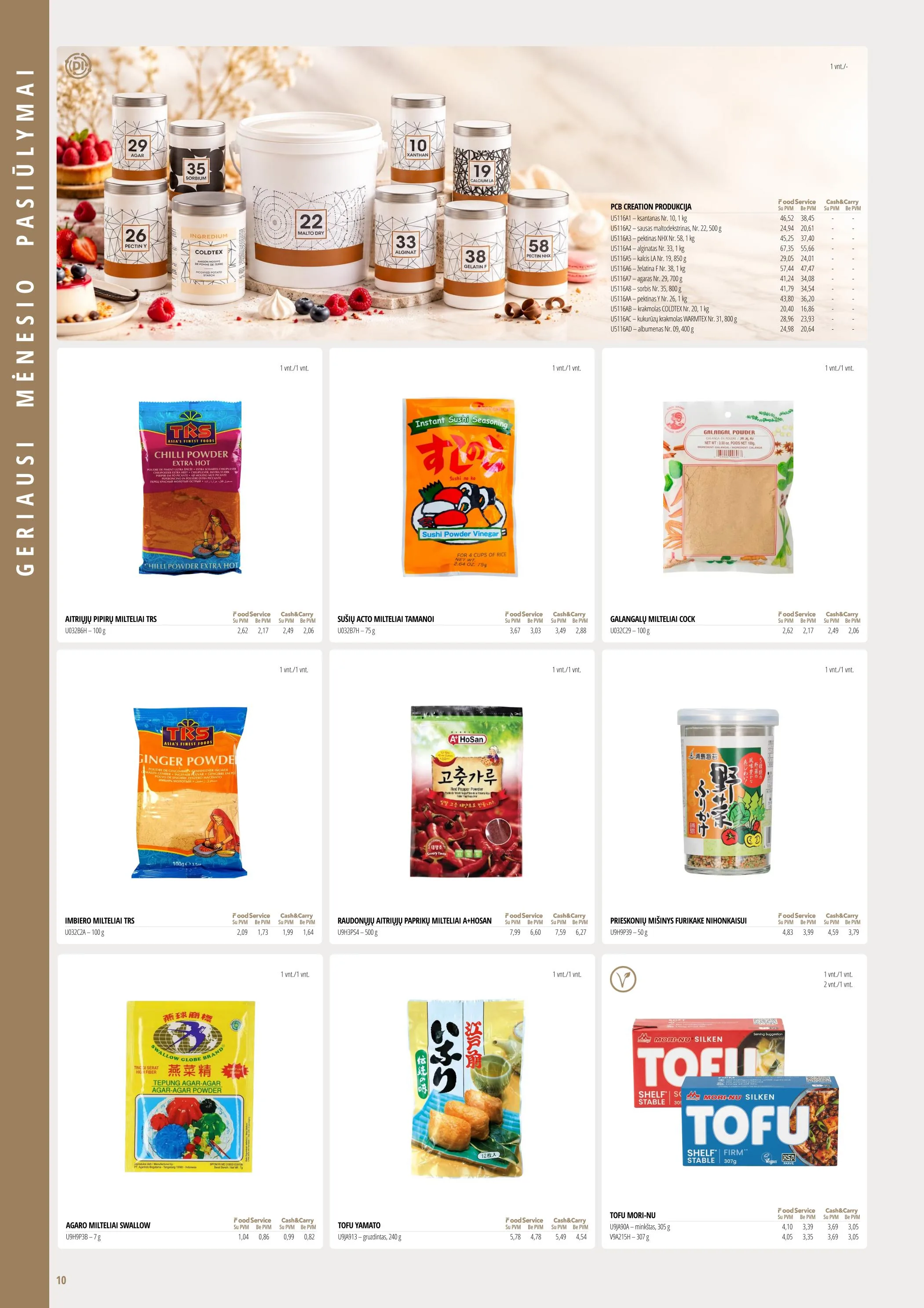PROMO Cash&Carry akcijos — 10