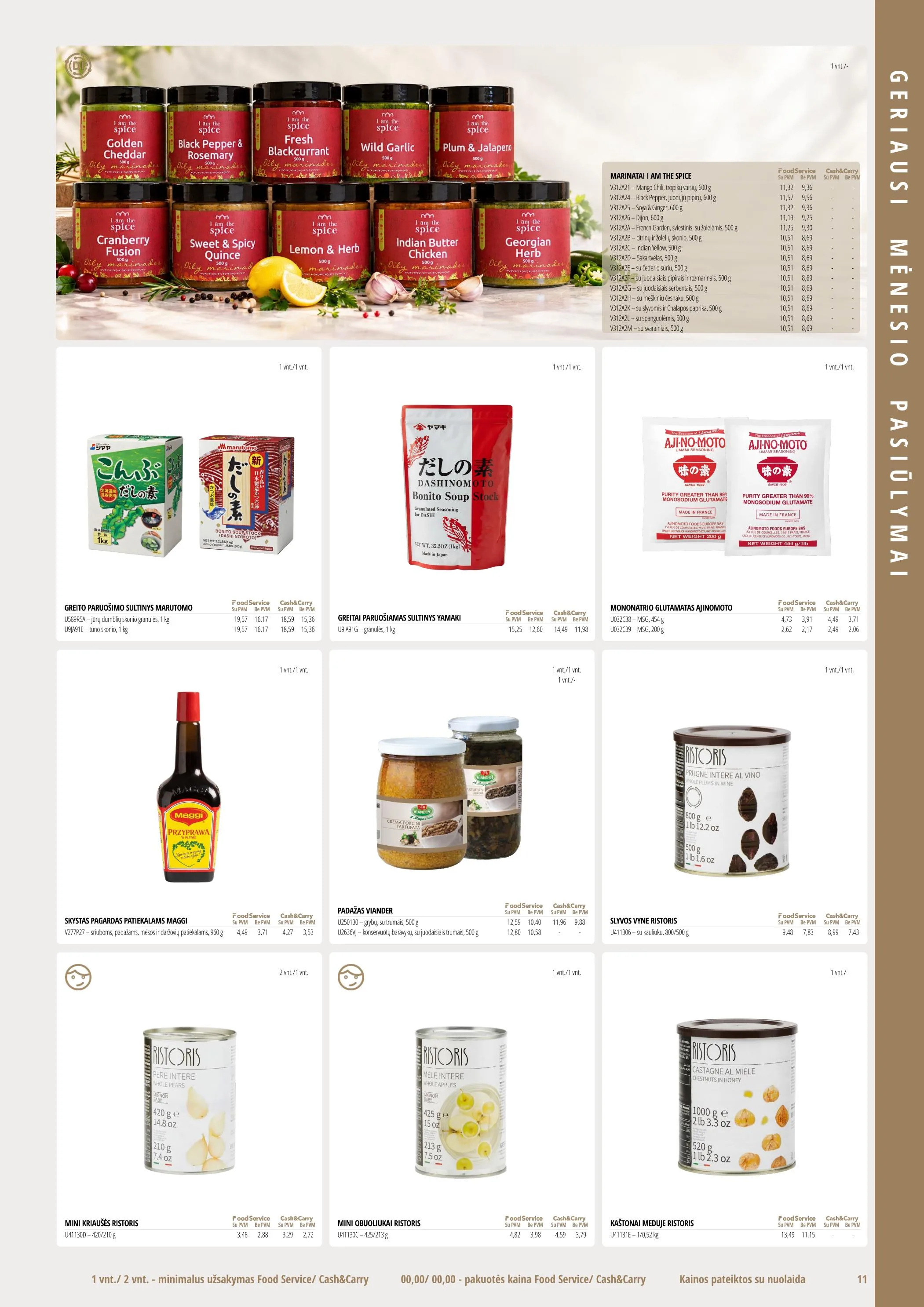 PROMO Cash&Carry akcijos — 11