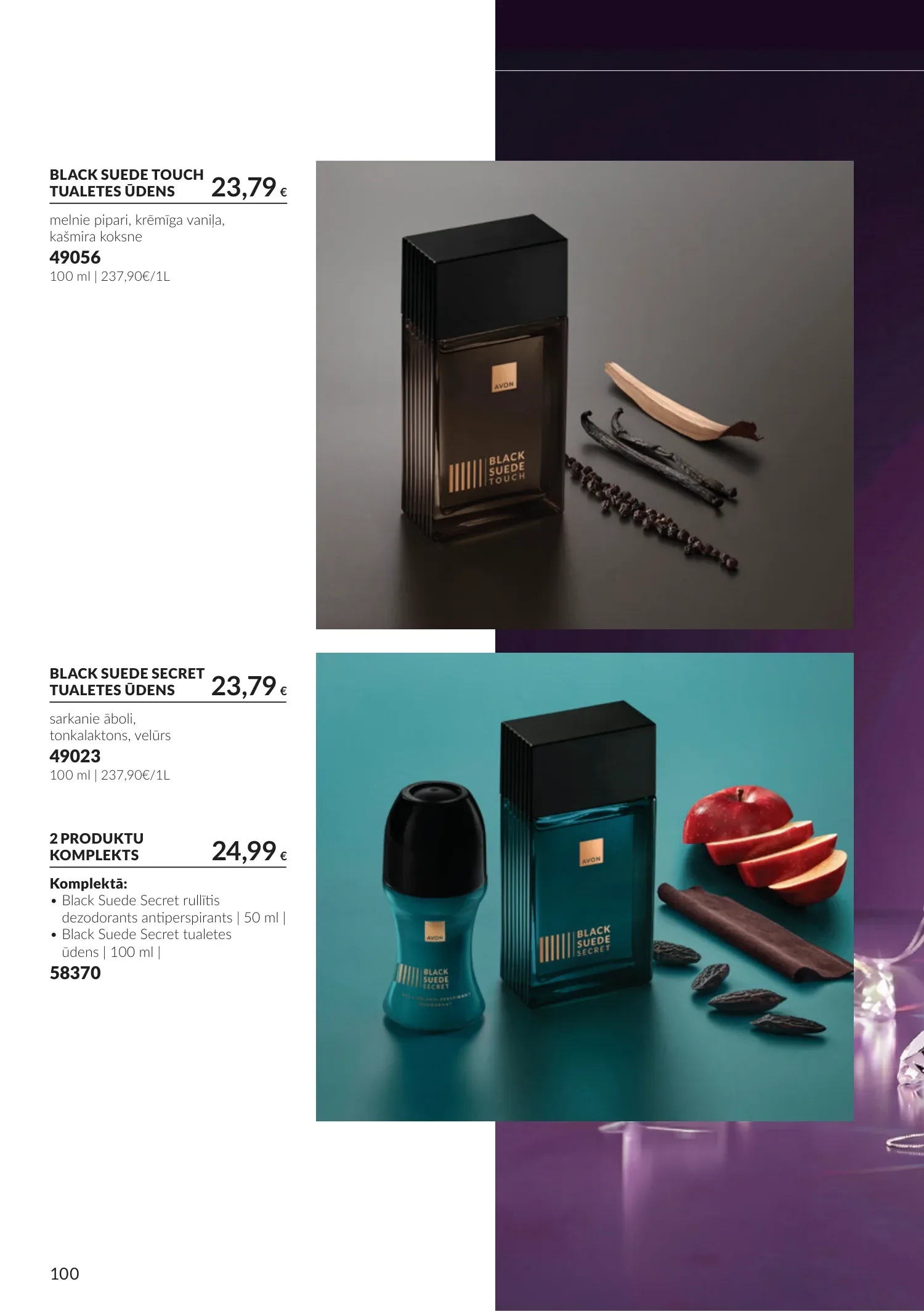 Avon akcijas — 100
