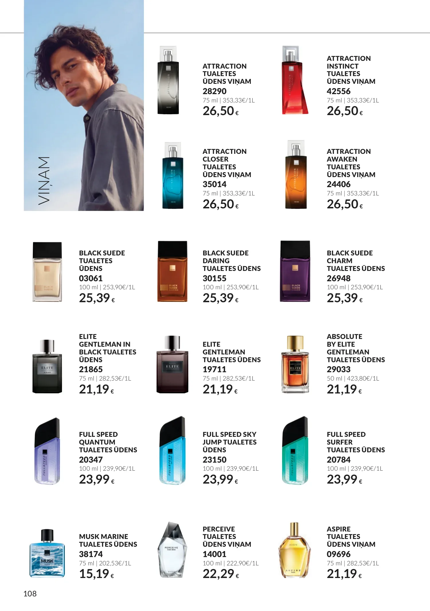 Avon akcijas — 108