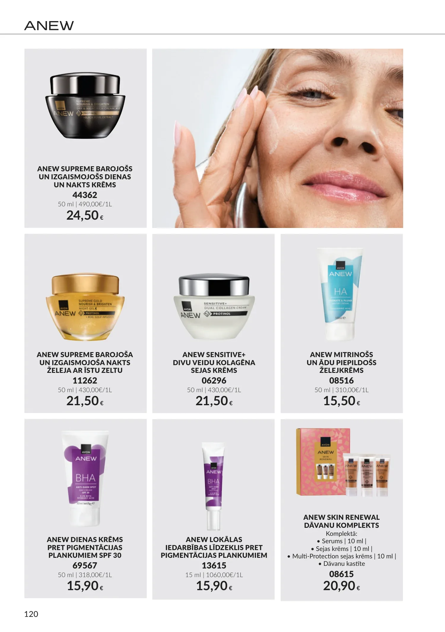 Avon akcijas — 120