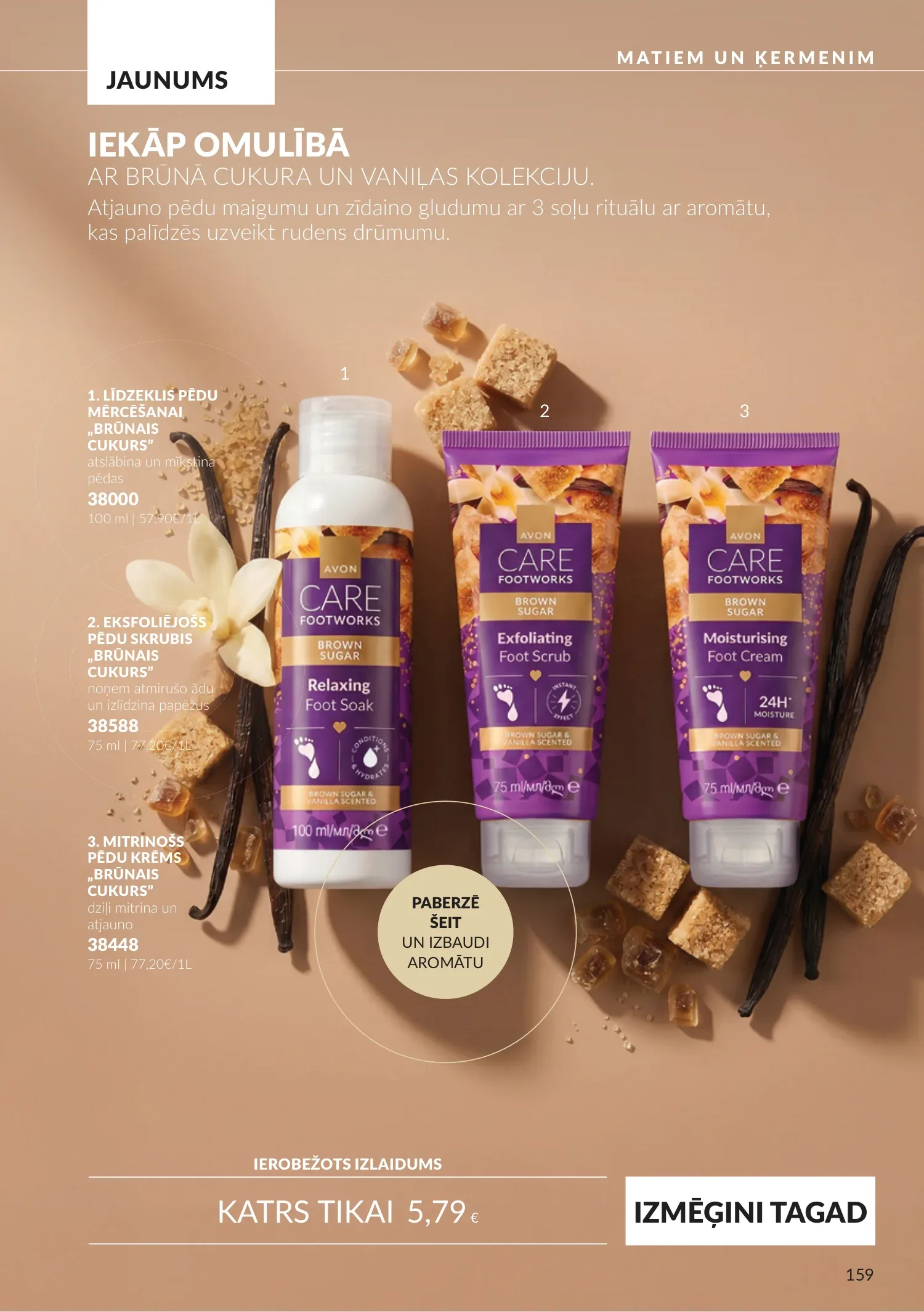Avon akcijas — 159