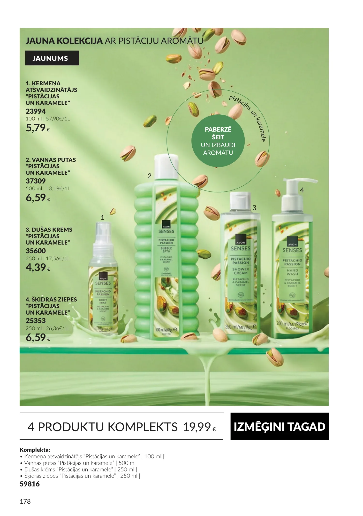 Avon akcijas — 178