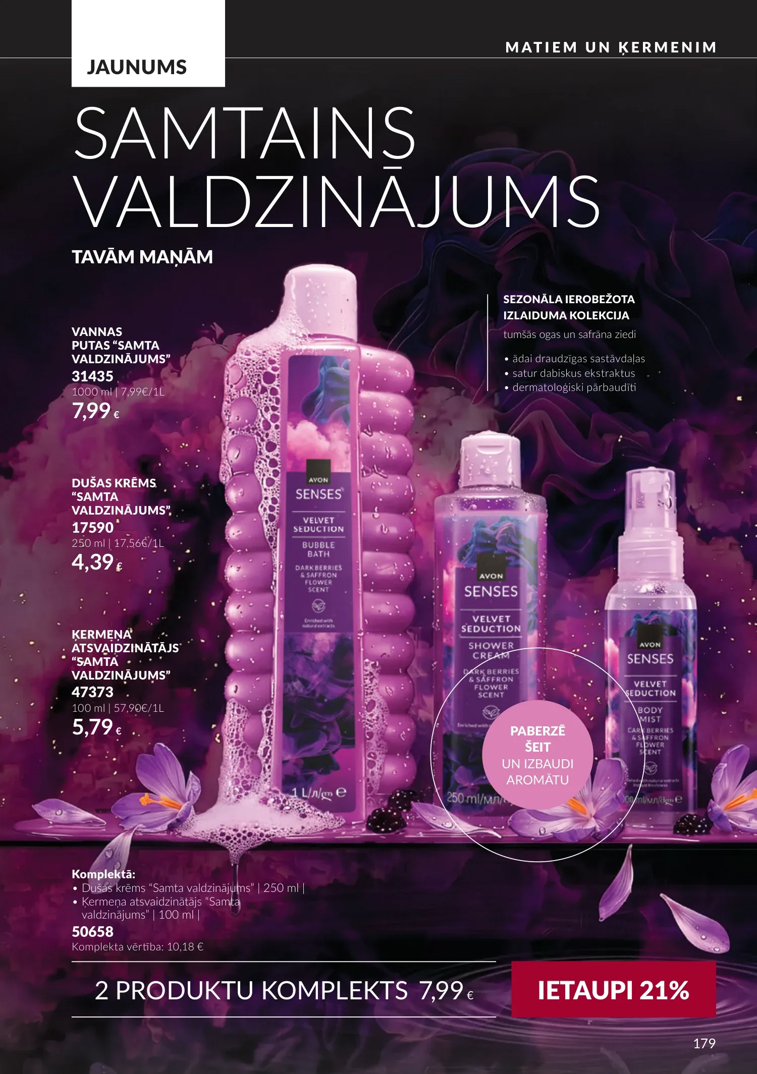 Avon akcijas — 179