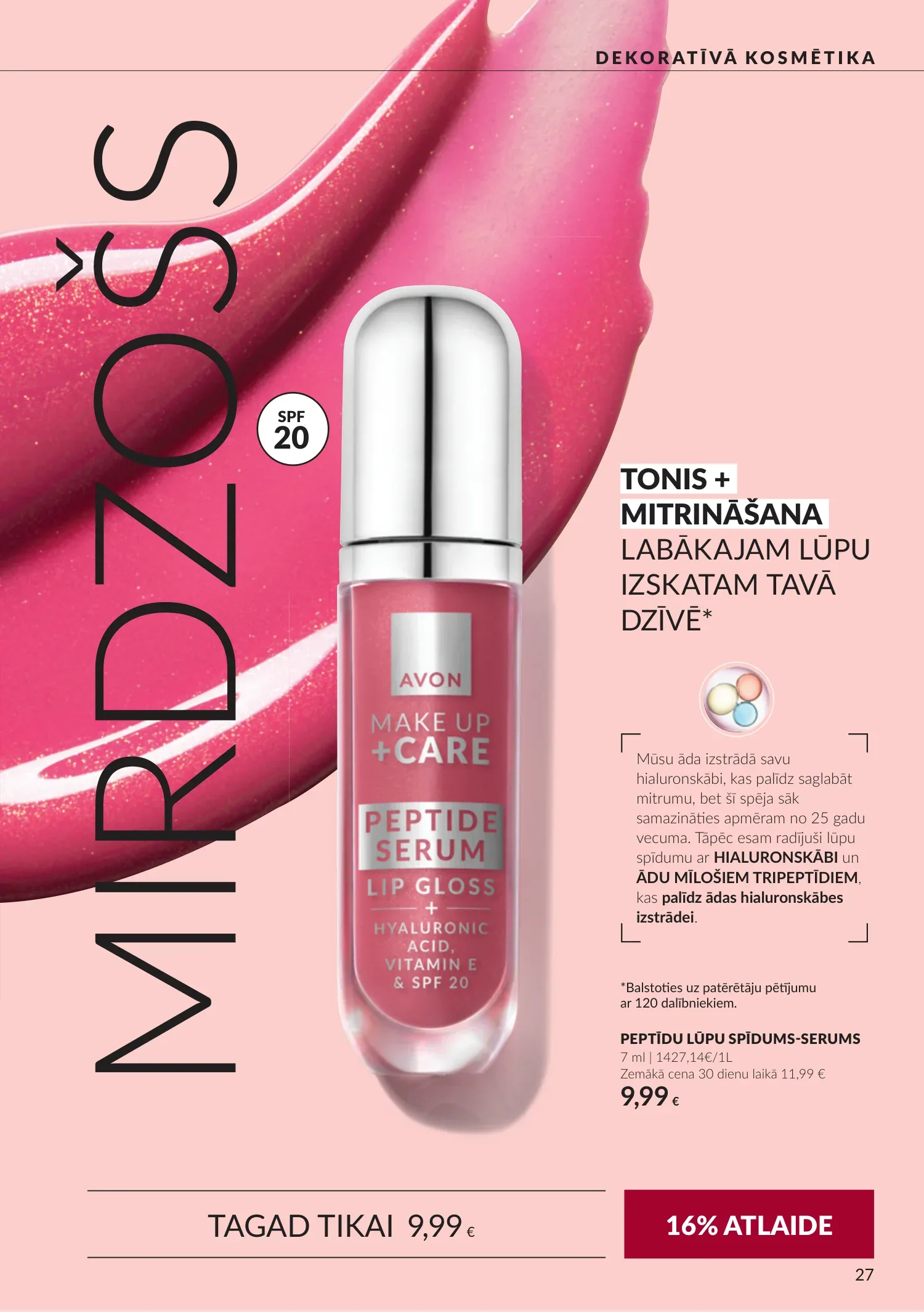 Avon akcijas — 27