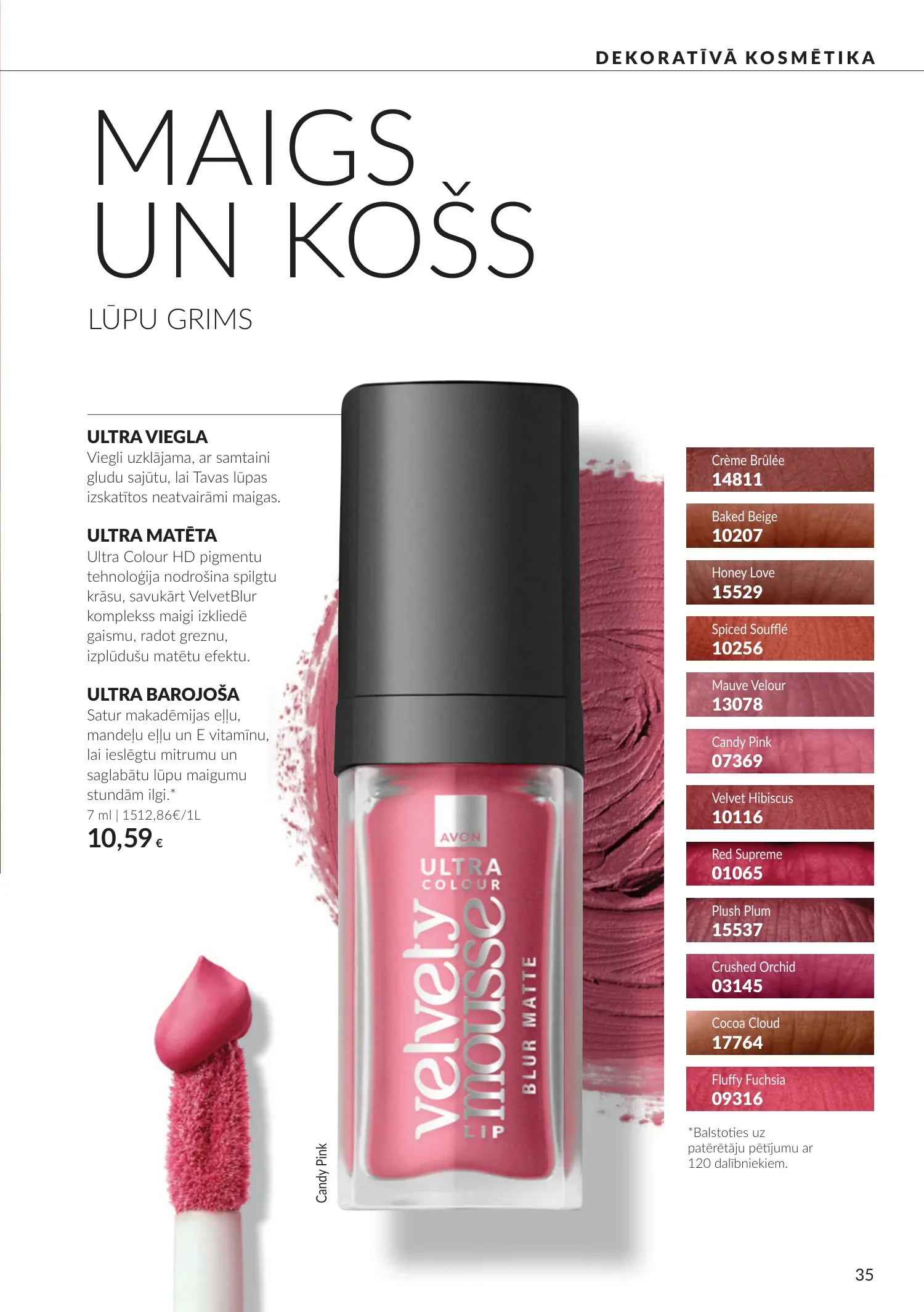 Avon akcijas — 35