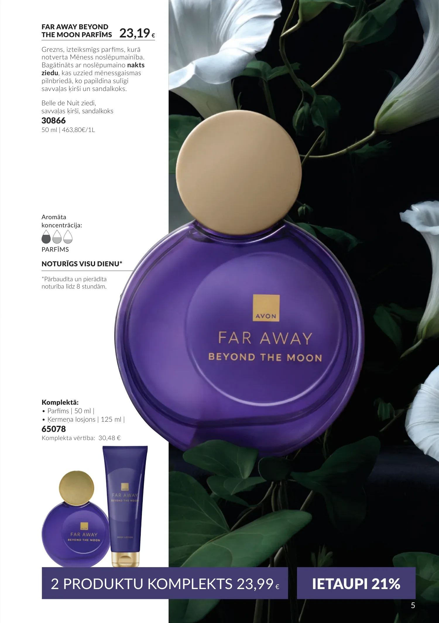 Avon akcijas — 5