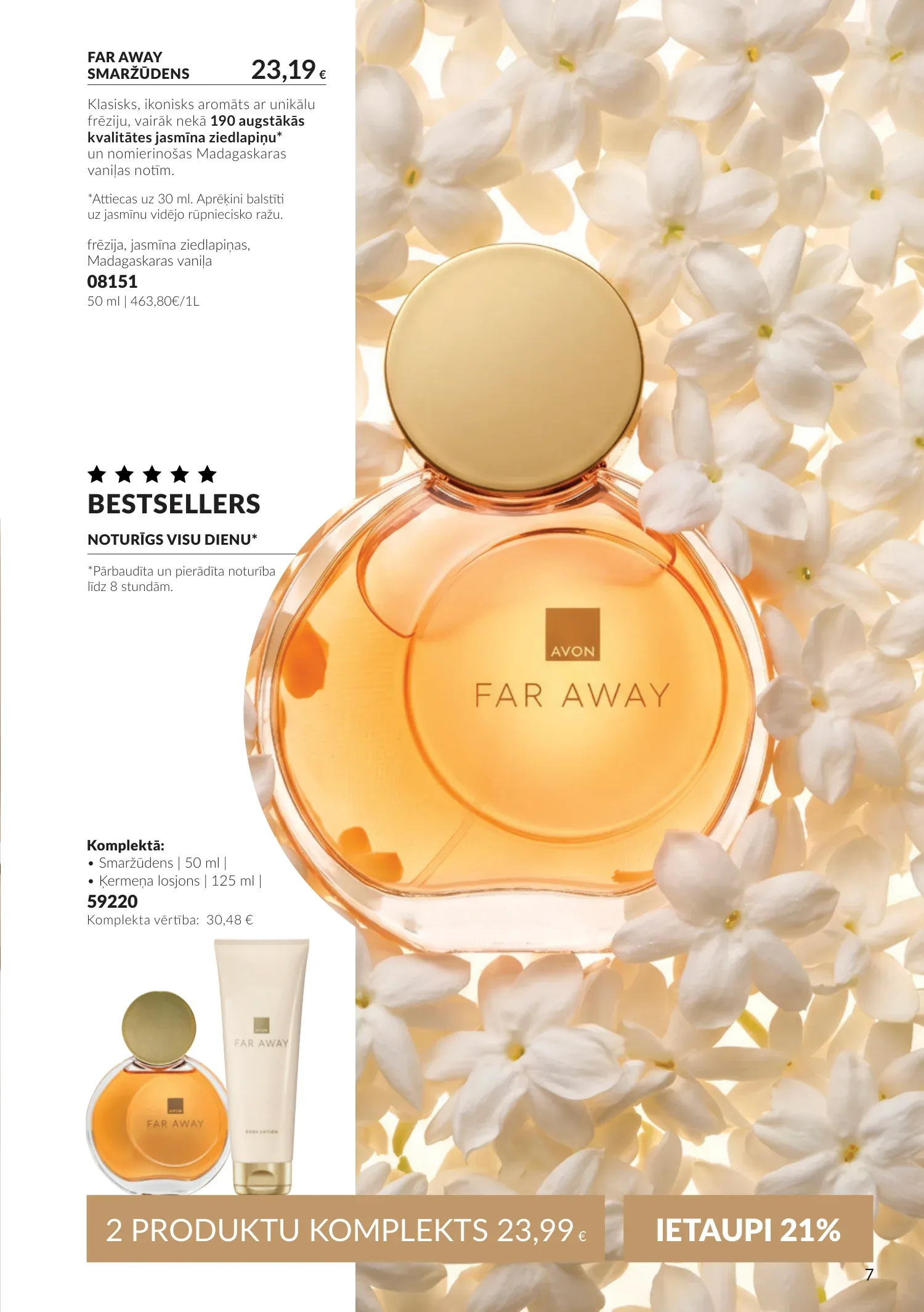 Avon akcijas — 7