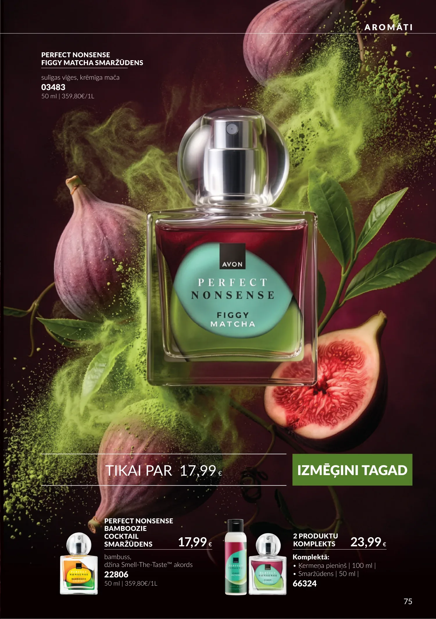 Avon akcijas — 75
