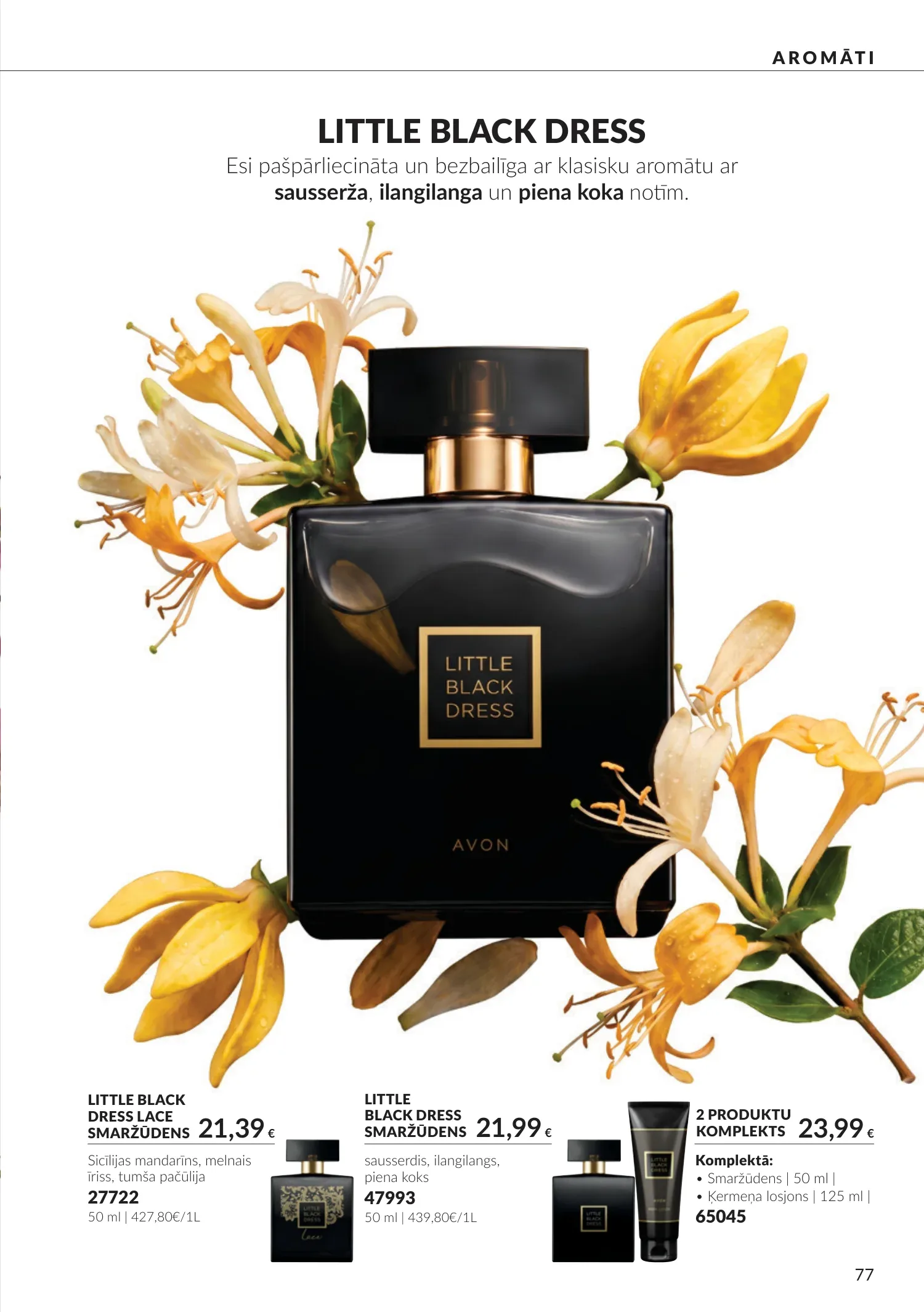 Avon akcijas — 77