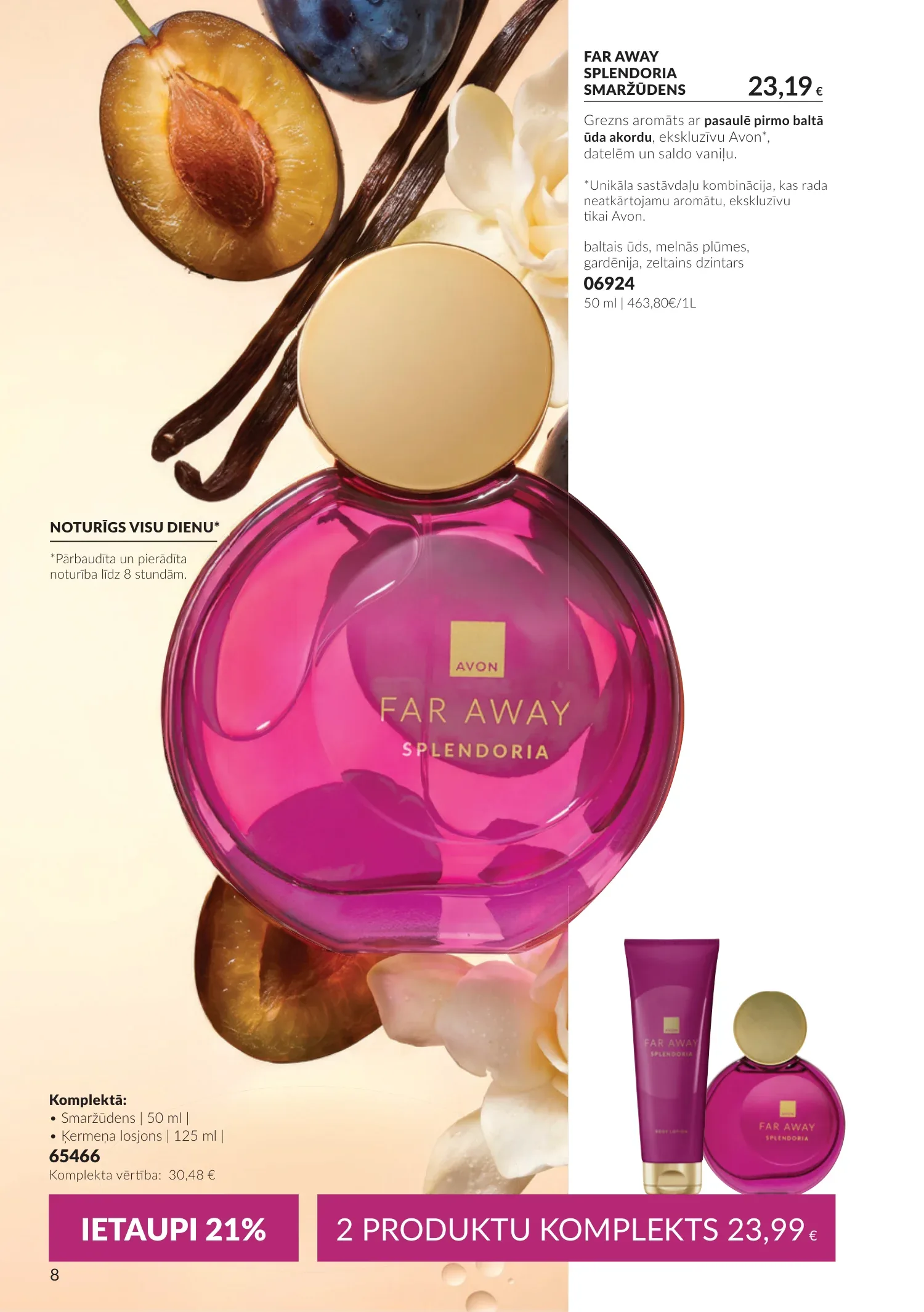 Avon akcijas — 8