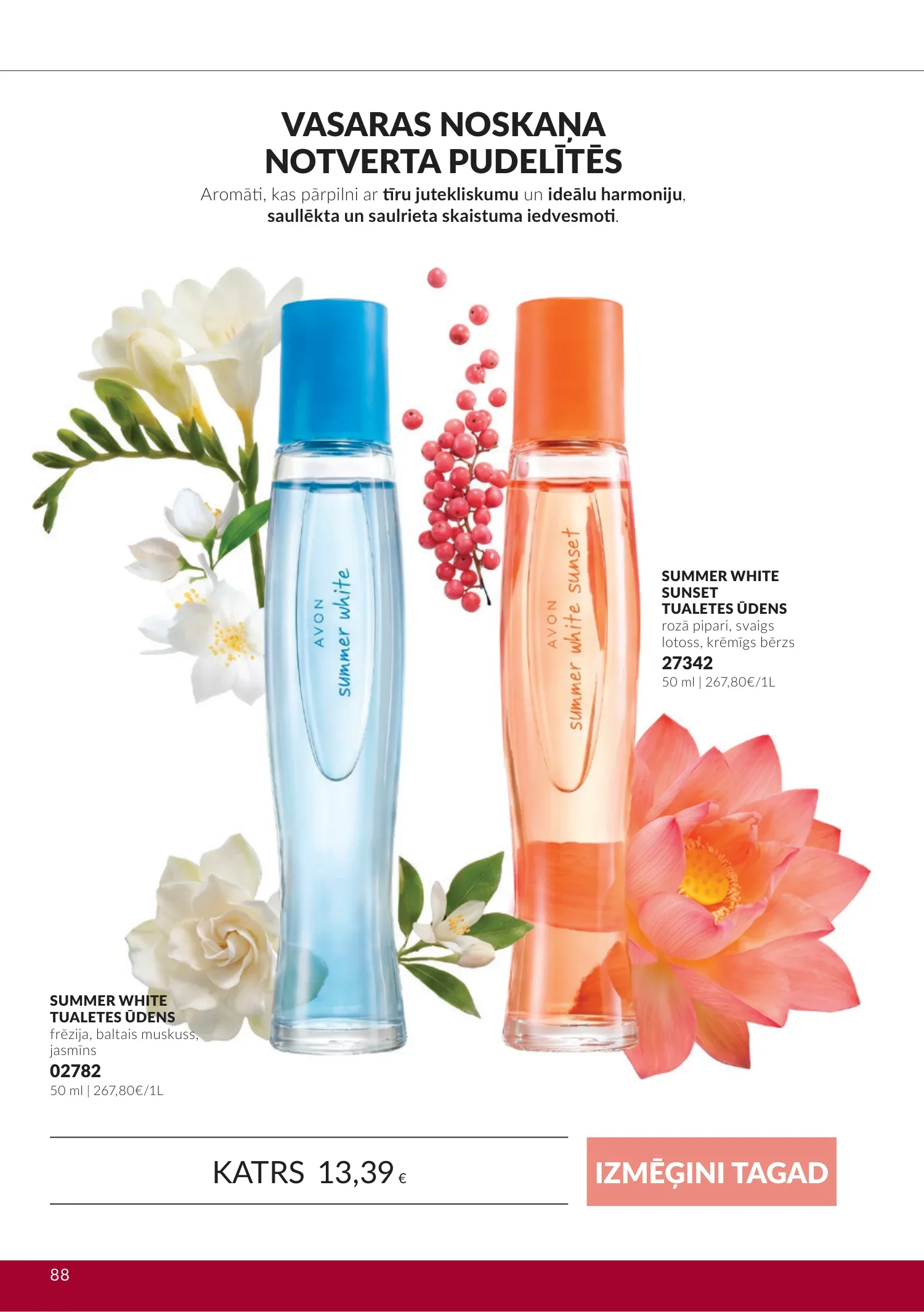 Avon akcijas — 88
