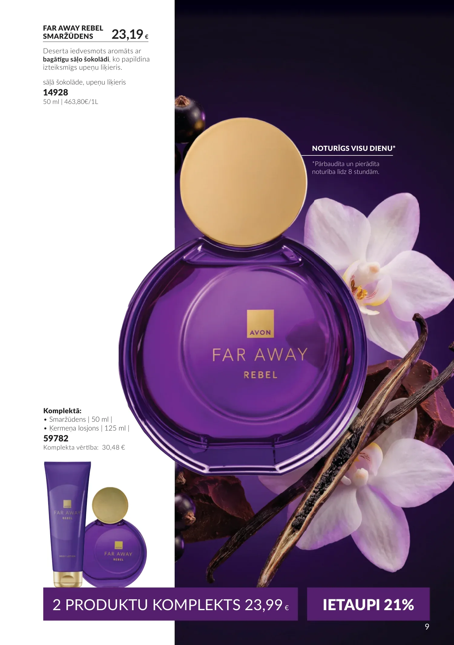 Avon akcijas — 9
