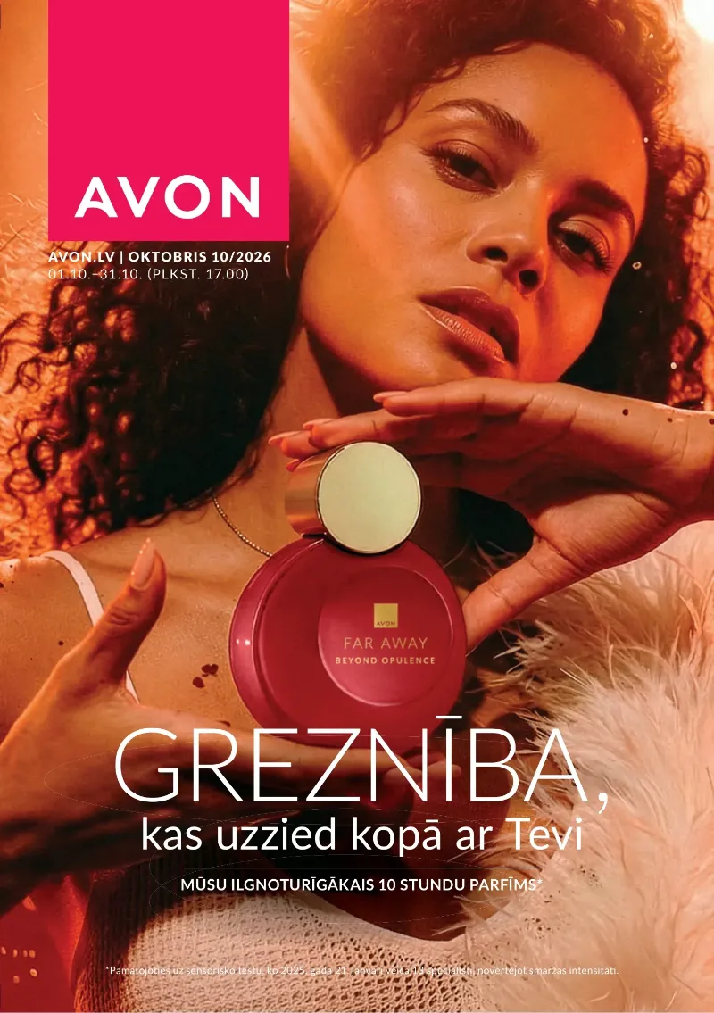 Avon akcijas 01.10.2026–31.10.2026