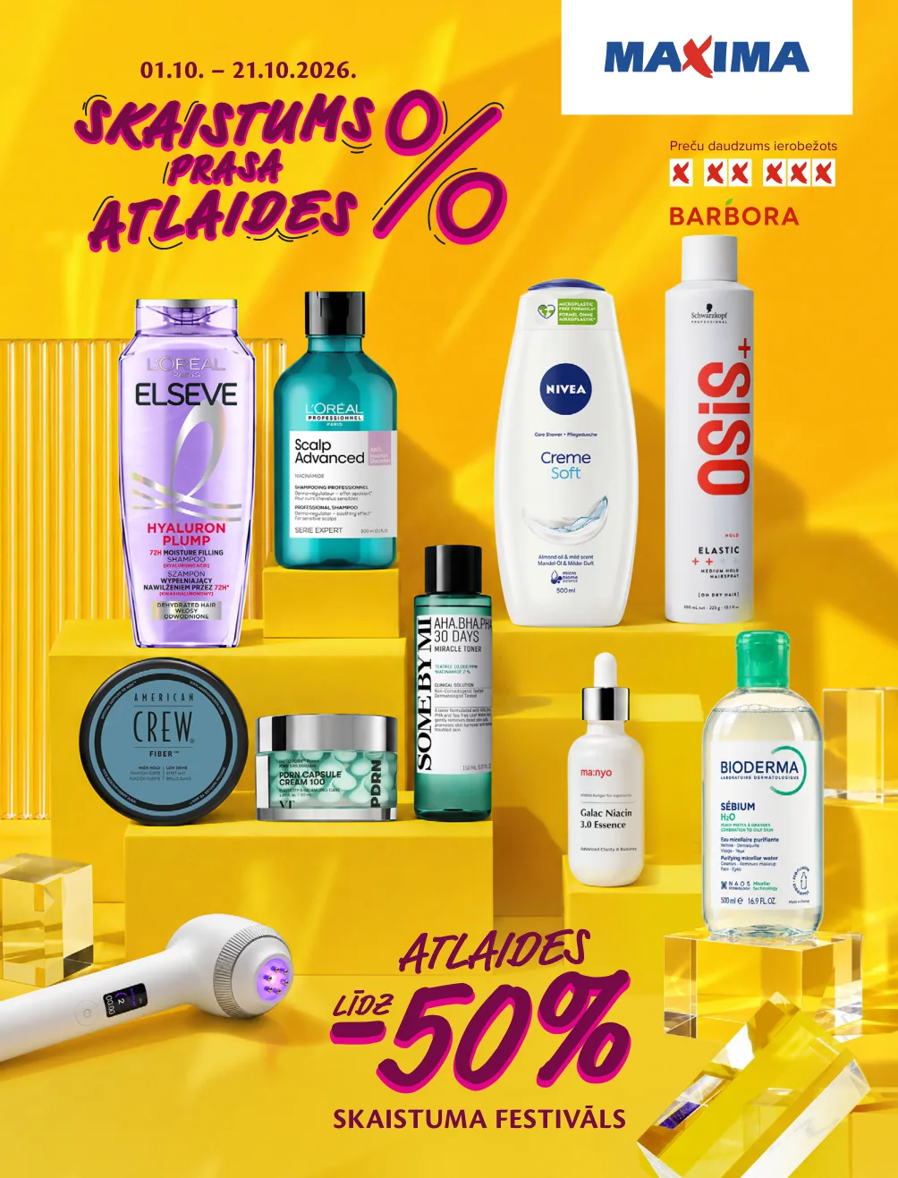 Maxima akcijas — 1