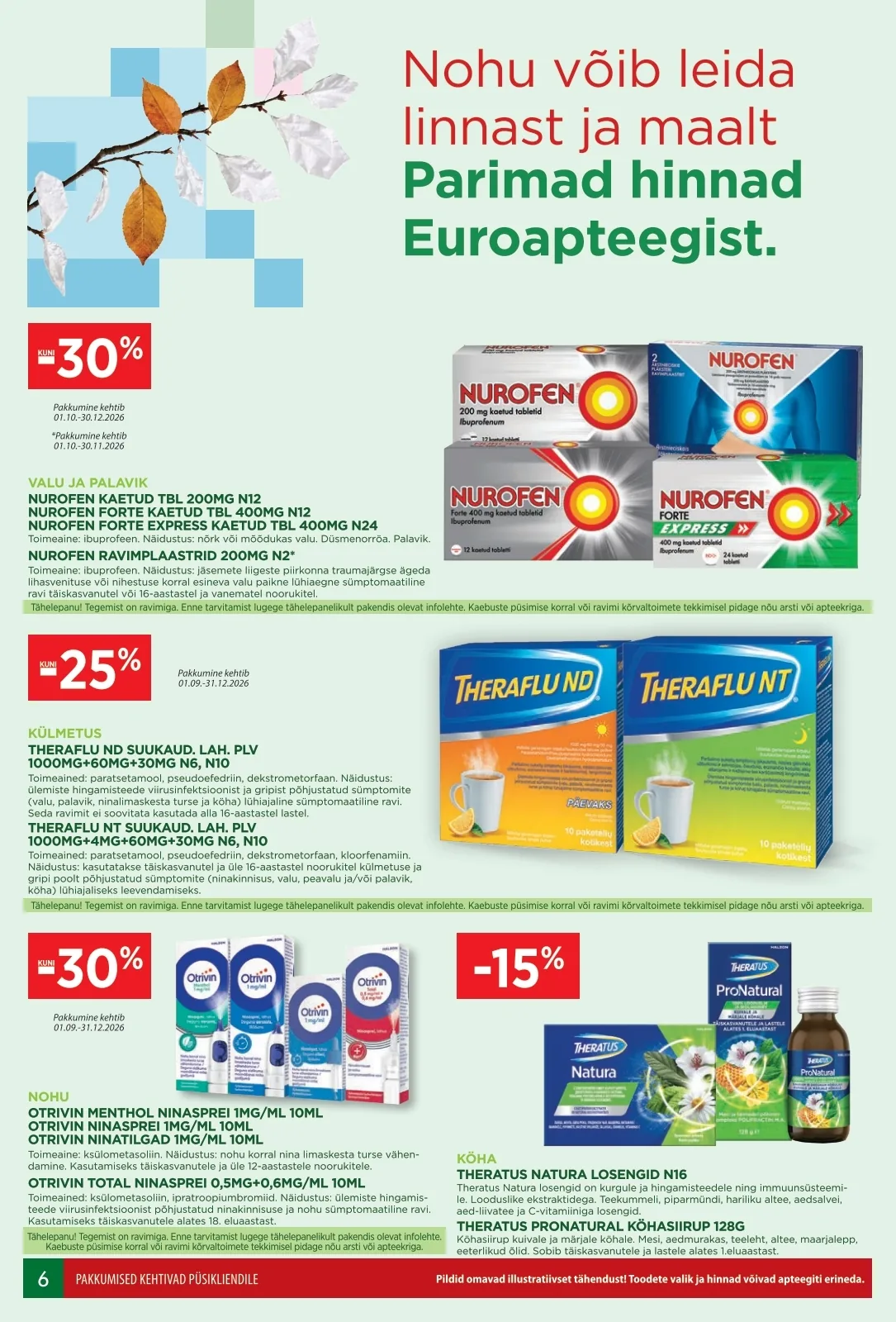 Euroapteek kampaaniad — 6