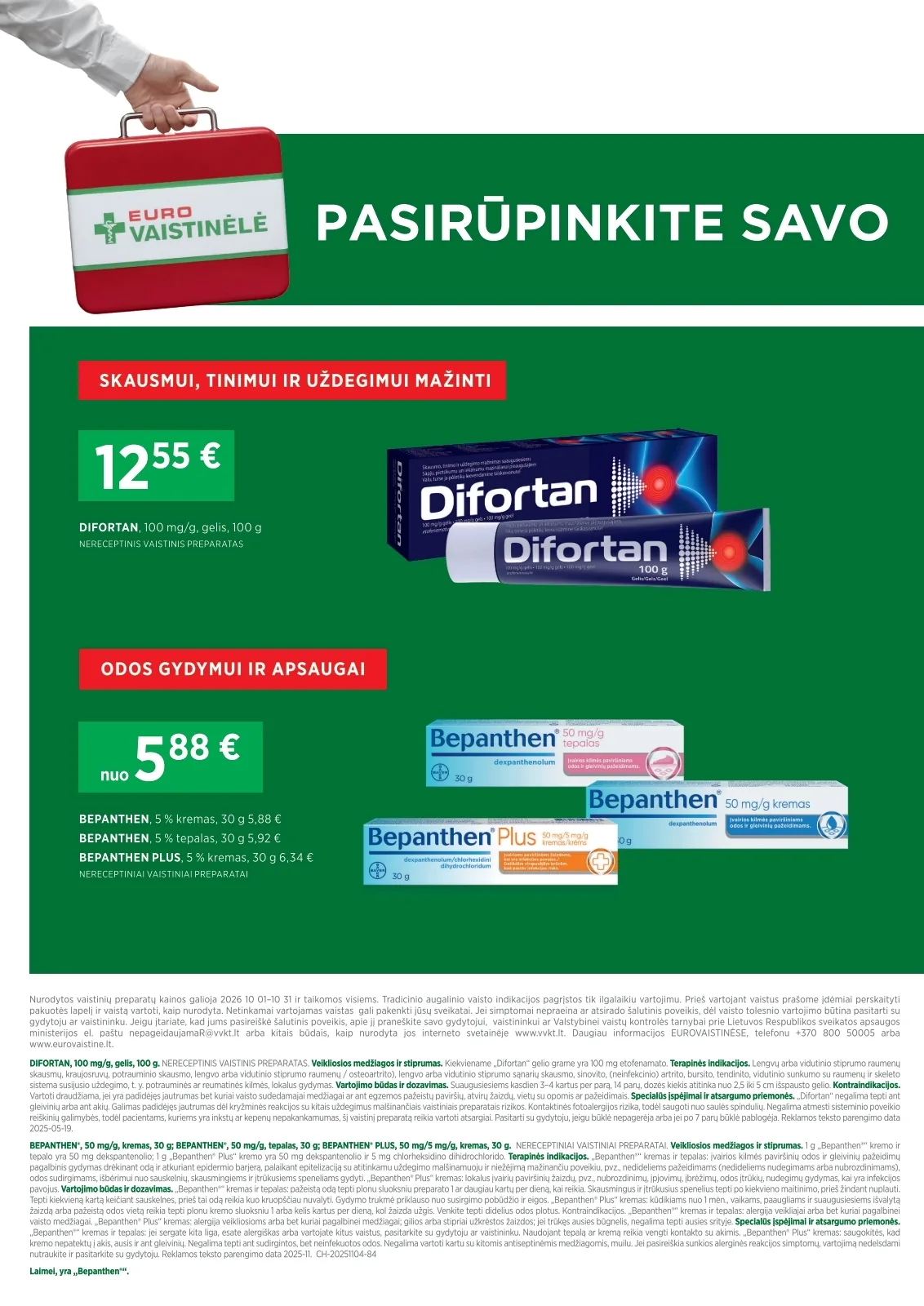 Eurovaistinė akcijos — 6