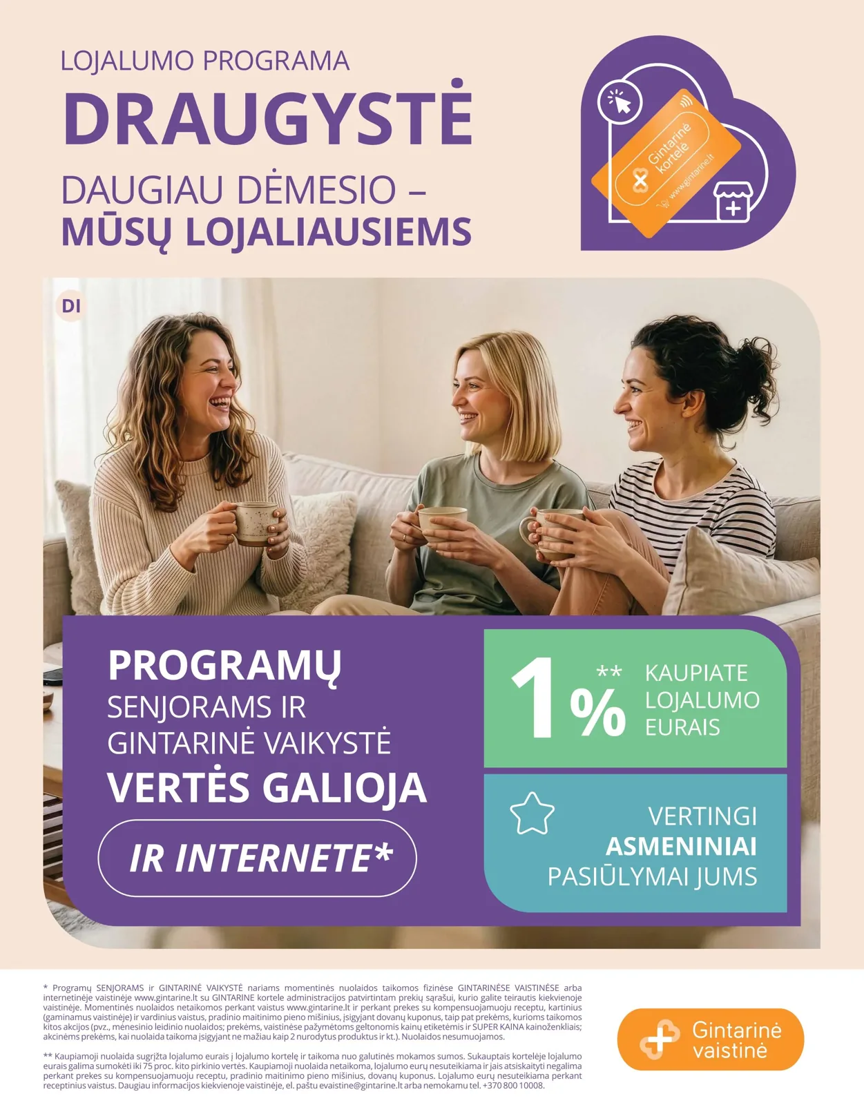 Gintarinė vaistinė akcijos — 20