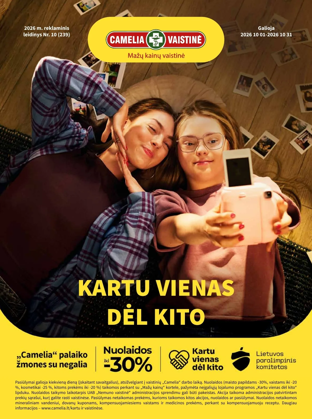 Camelia akcijos — 1