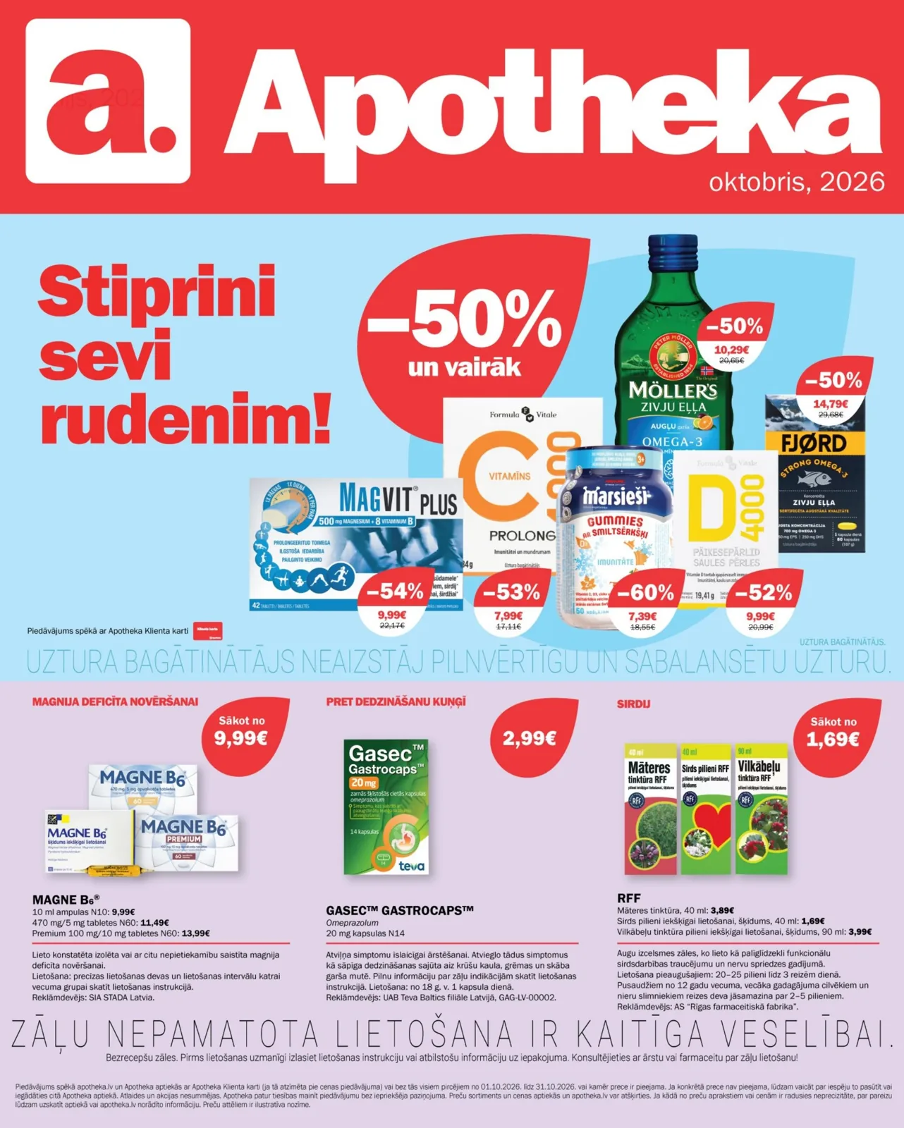 Apotheka akcijas — 1