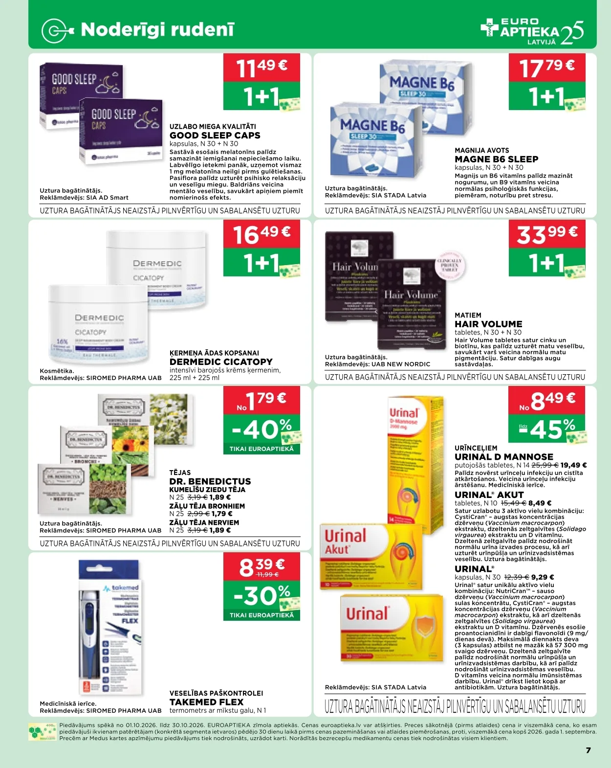EUROAPTIEKA akcijas — 7