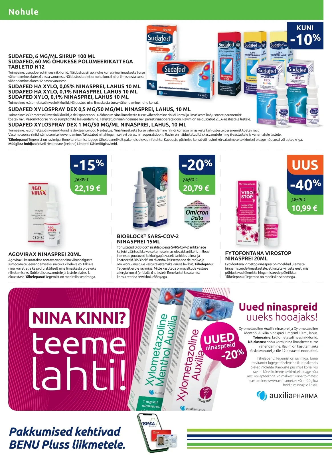 BENU kampaaniad — 18