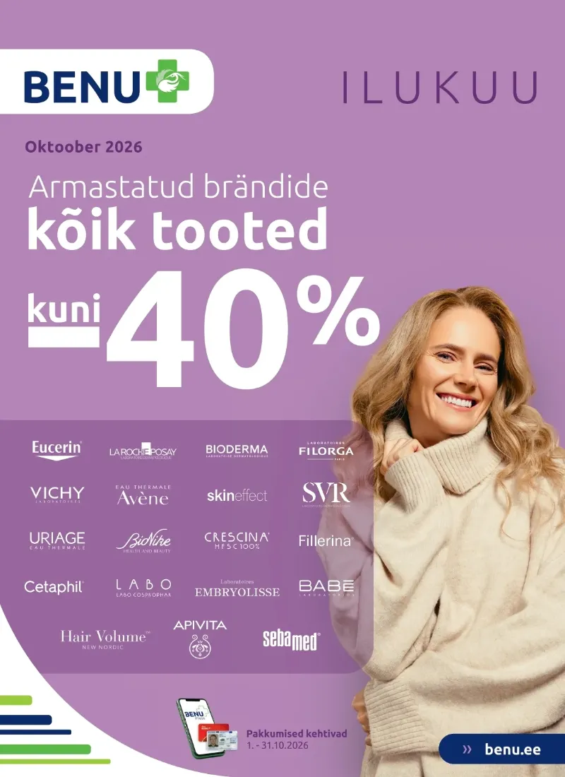 BENU kampaaniad 01.10.2026–31.10.2026