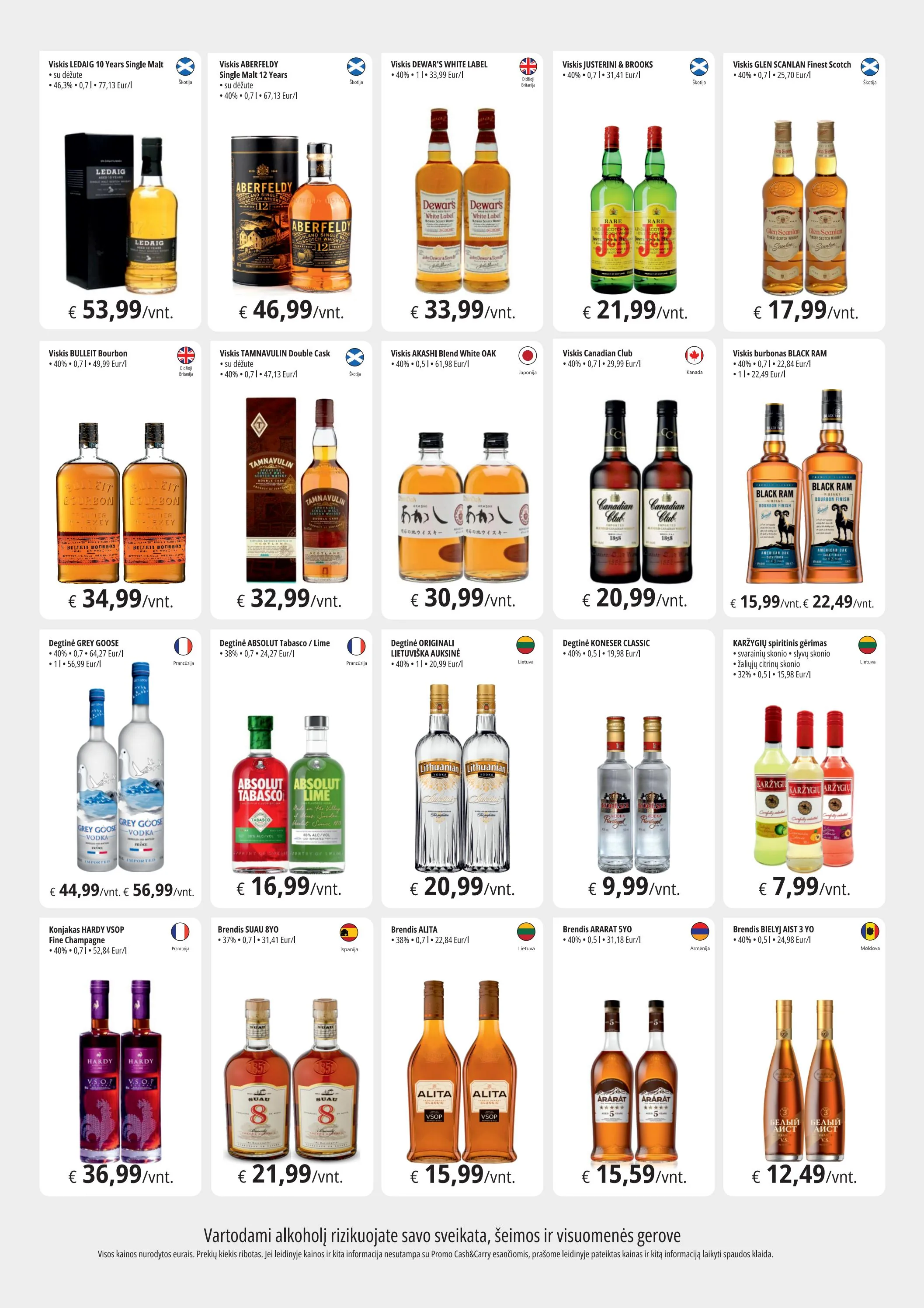 PROMO Cash&Carry akcijos — 1