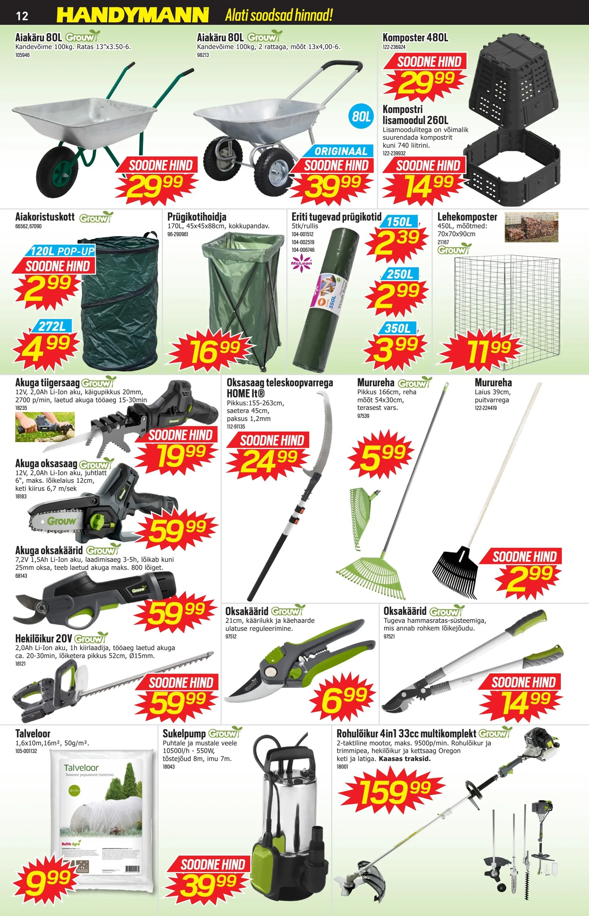Handymann kampaaniad — 12