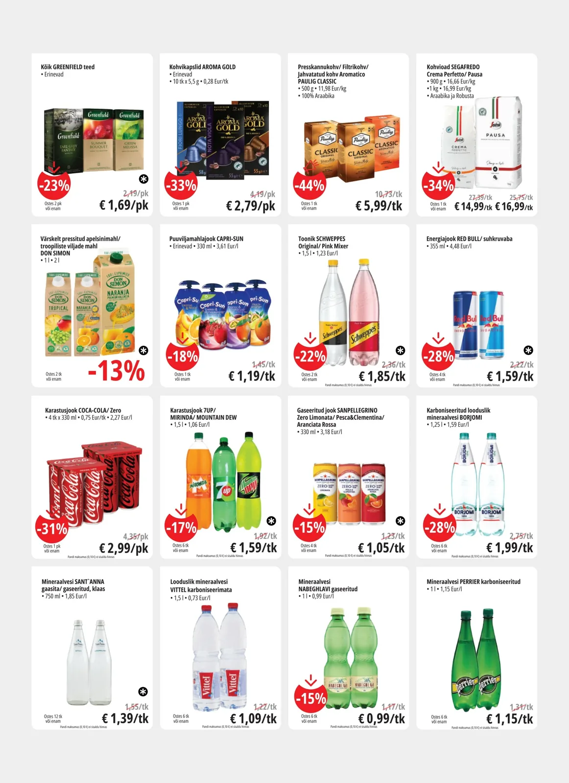 PROMO Cash&Carry kampaaniad — 10