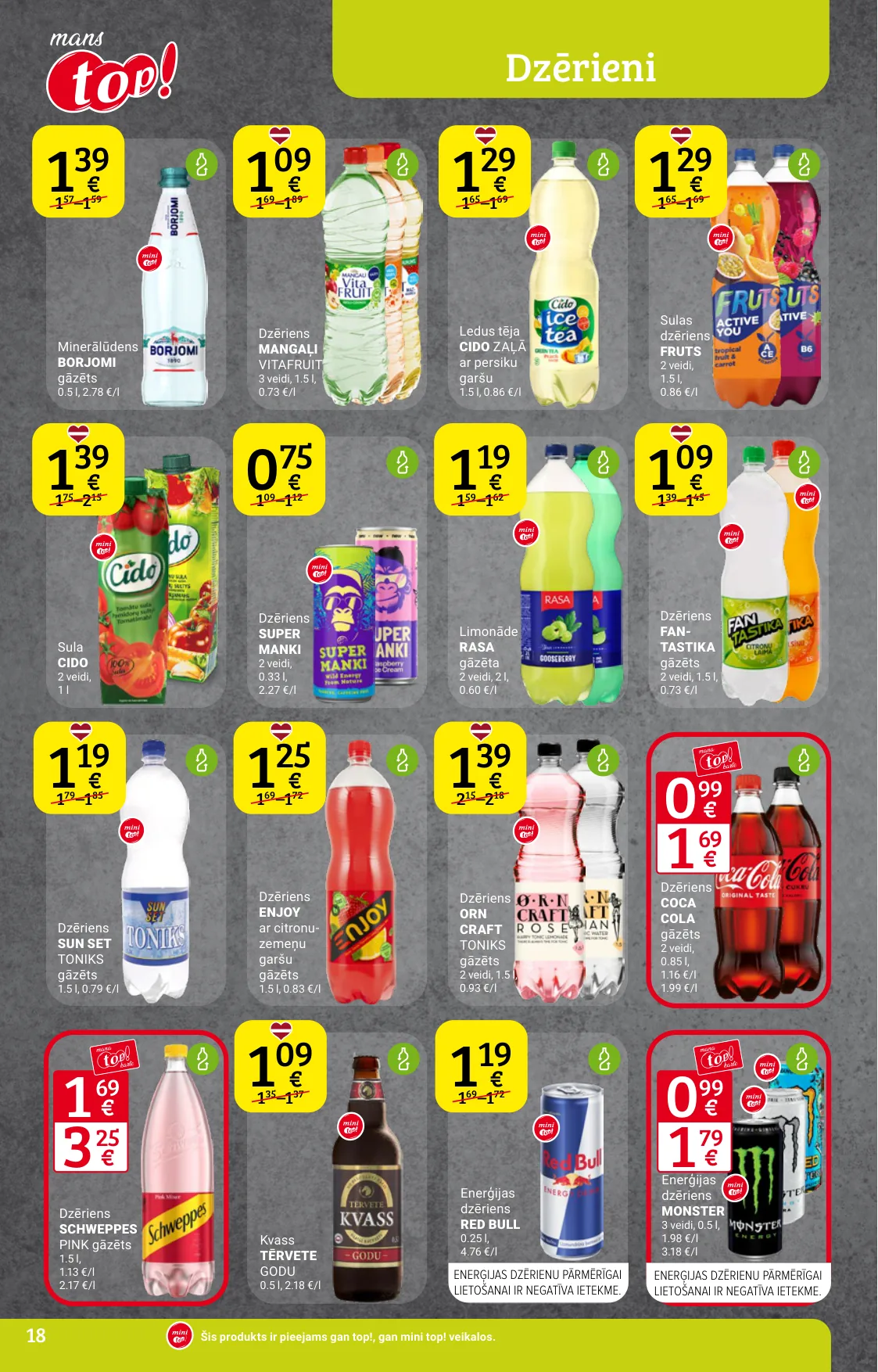 Top! akcijas — 18