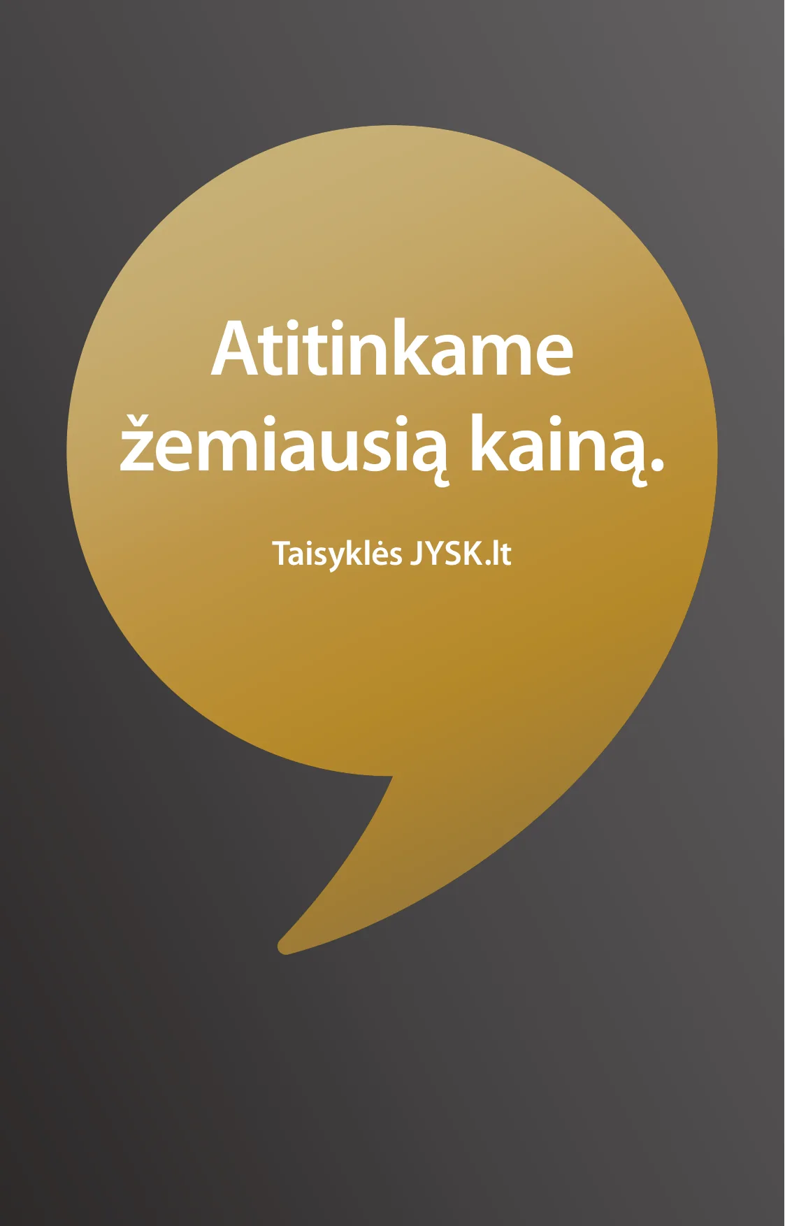 JYSK akcijos — 1