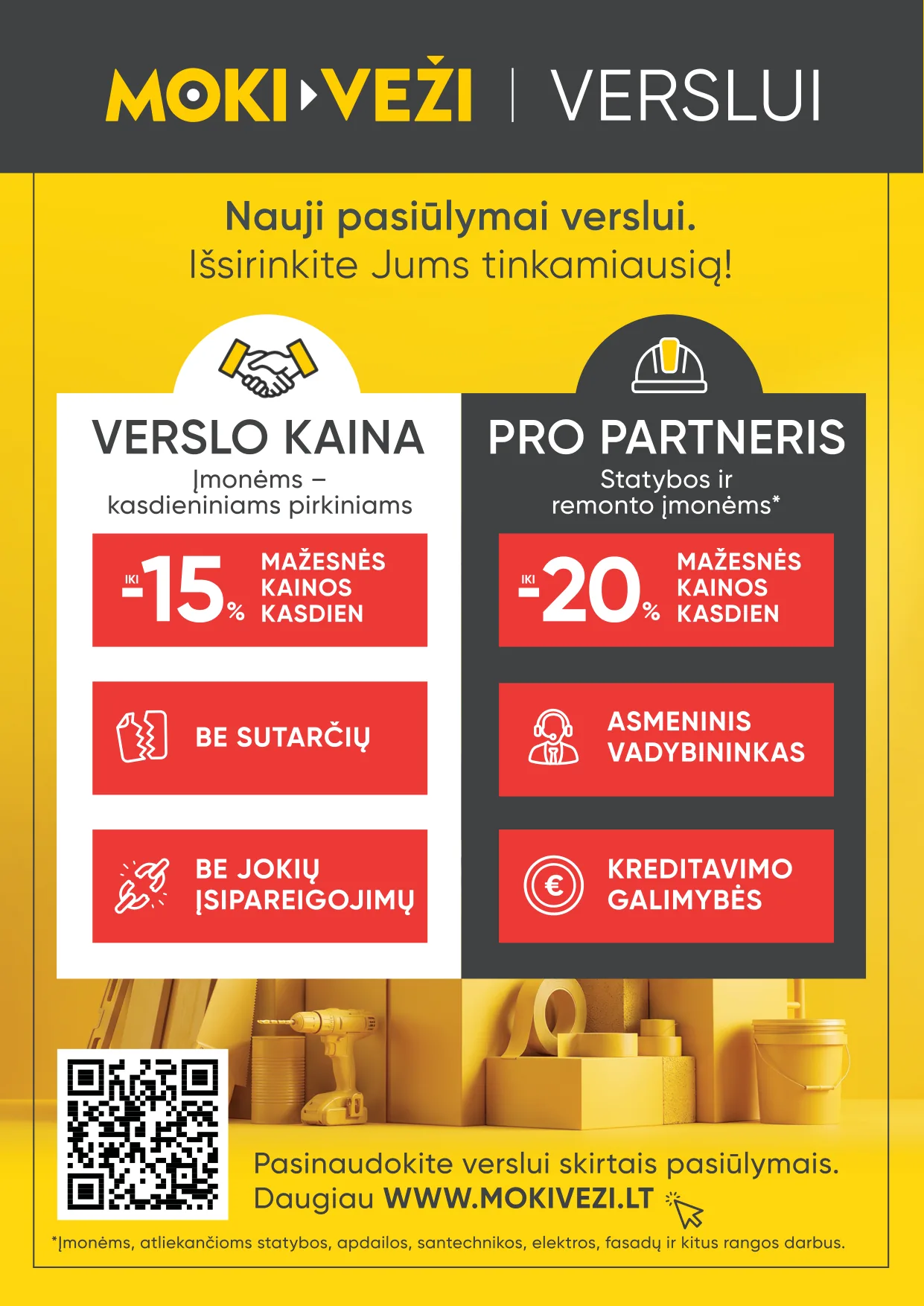 Moki veži akcijos — 14
