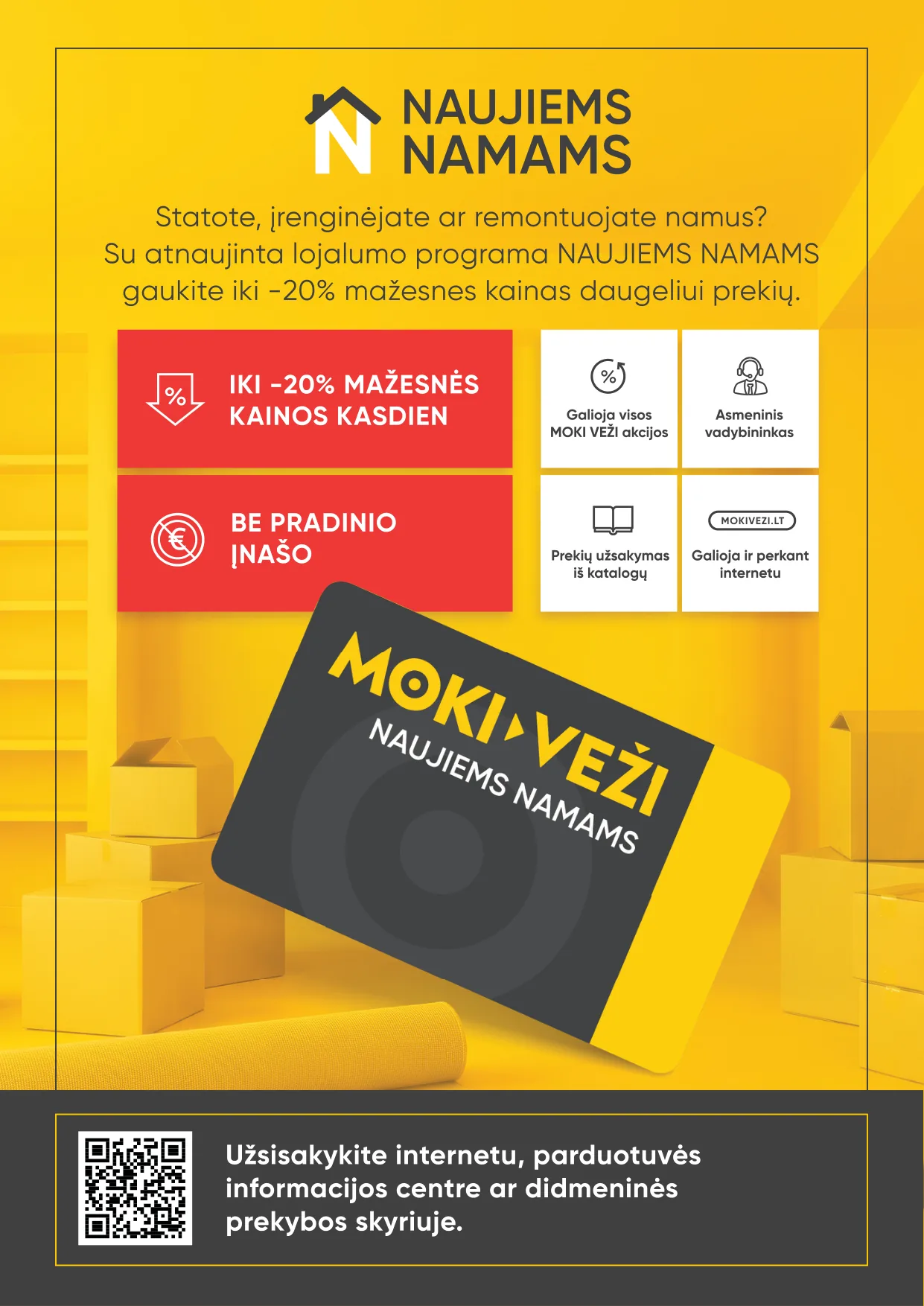 Moki veži akcijos — 9