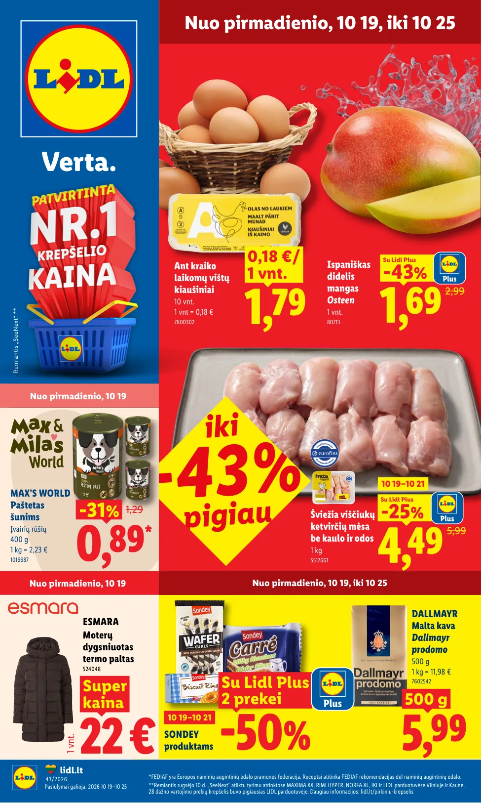 Lidl akcijos — 1