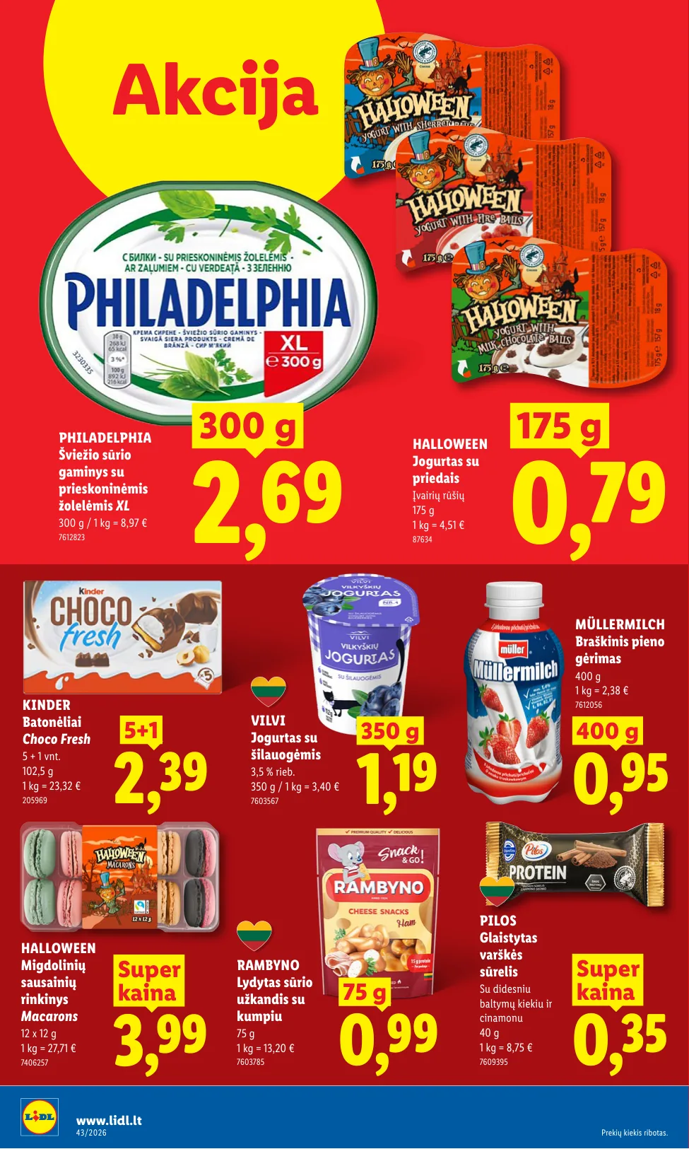 Lidl akcijos — 10