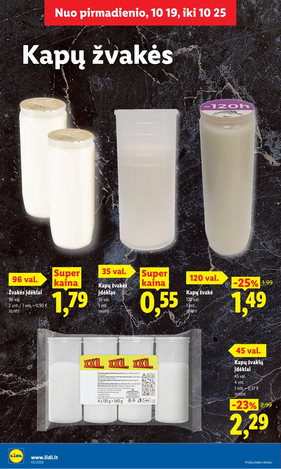Lidl akcijos — 16
