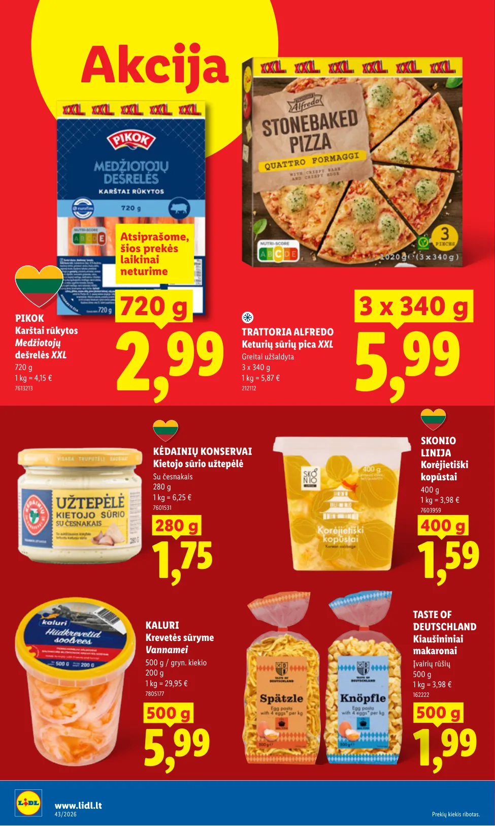 Lidl akcijos — 18